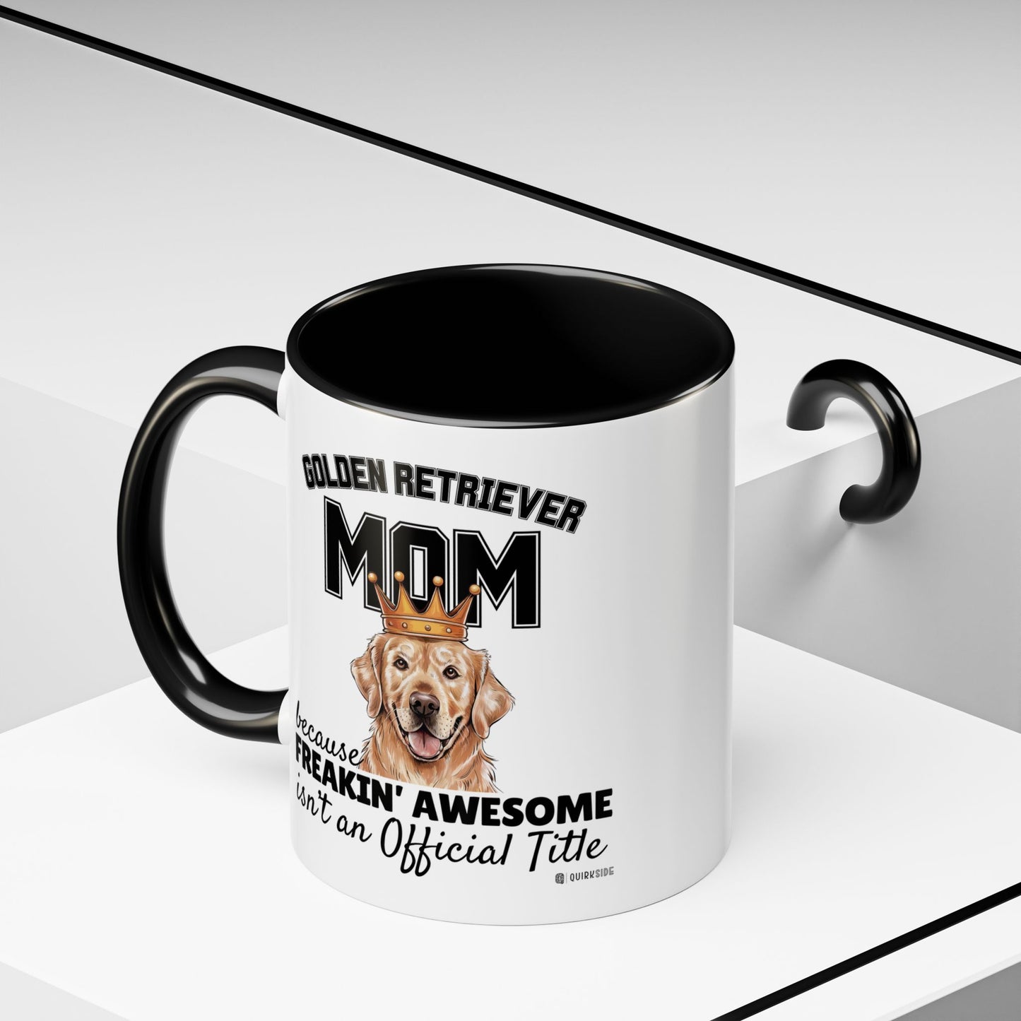 Golden Retriever Mom Coffee Mug - Perfect Gift for Dog Lovers, Pet Owners, Birthday, Mother's Day, Funny Dog Mom Mug