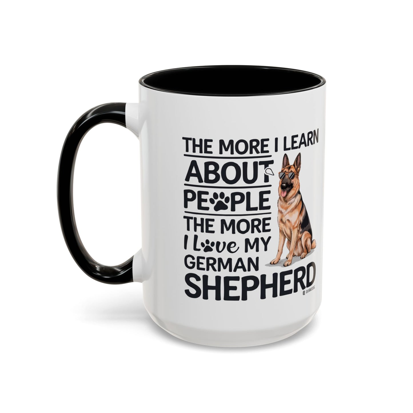 German Shepherd Love Coffee Mug, Dog Lover Gift, Pet Owner Mug, Birthday Gift, Animal Lover, Personalized Mug