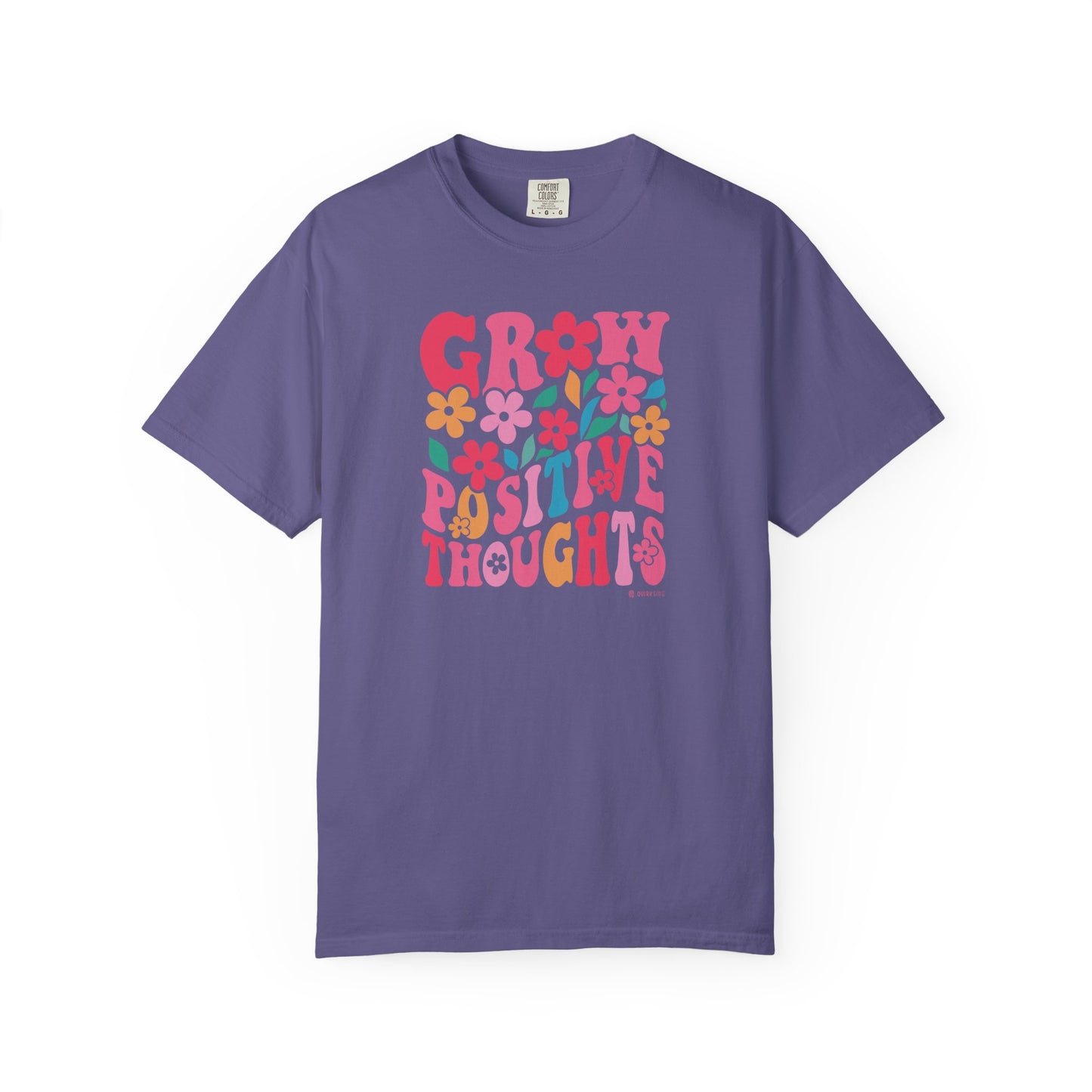 Mental Health Awareness T-shirt, Grow Positive Thoughts, Positive Vibes Tee, Unisex Shirt, Inspirational Clothing