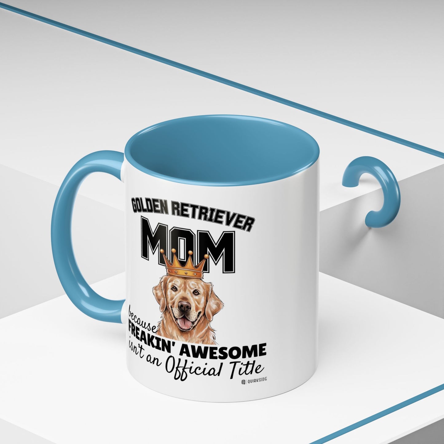 Golden Retriever Mom Coffee Mug - Perfect Gift for Dog Lovers, Pet Owners, Birthday, Mother's Day, Funny Dog Mom Mug