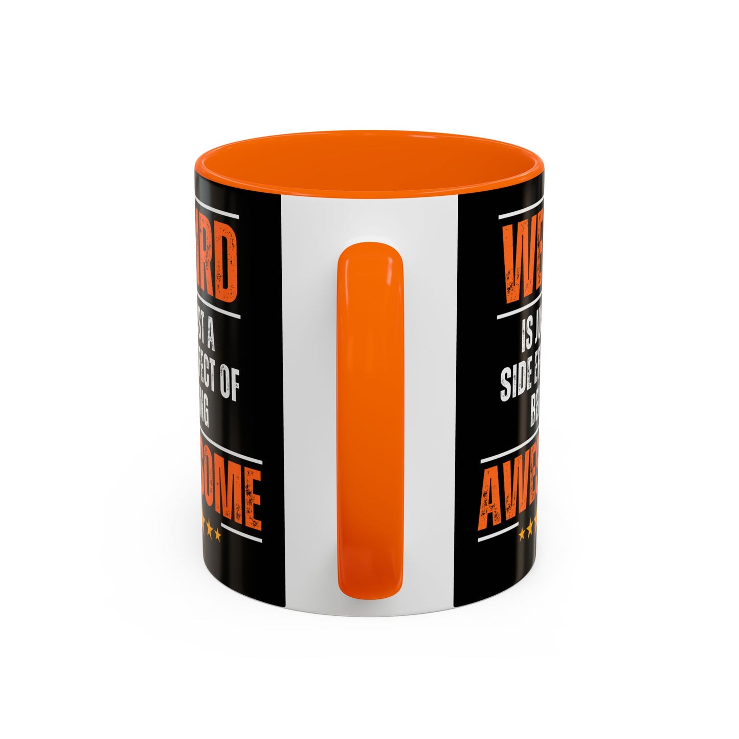 Coffee Mug, Celebrate Uniqueness, Be Awesome, Dare to be Different, Accent Mug, 11oz, 15oz - Quirkside Creations