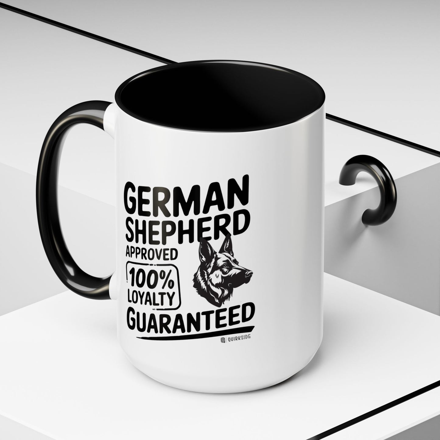 German Shepherd Lover Coffee Mug, Dog Owner Gift, Animal Lover Mug, Pet Parent Gift, Loyalty Guaranteed Mug