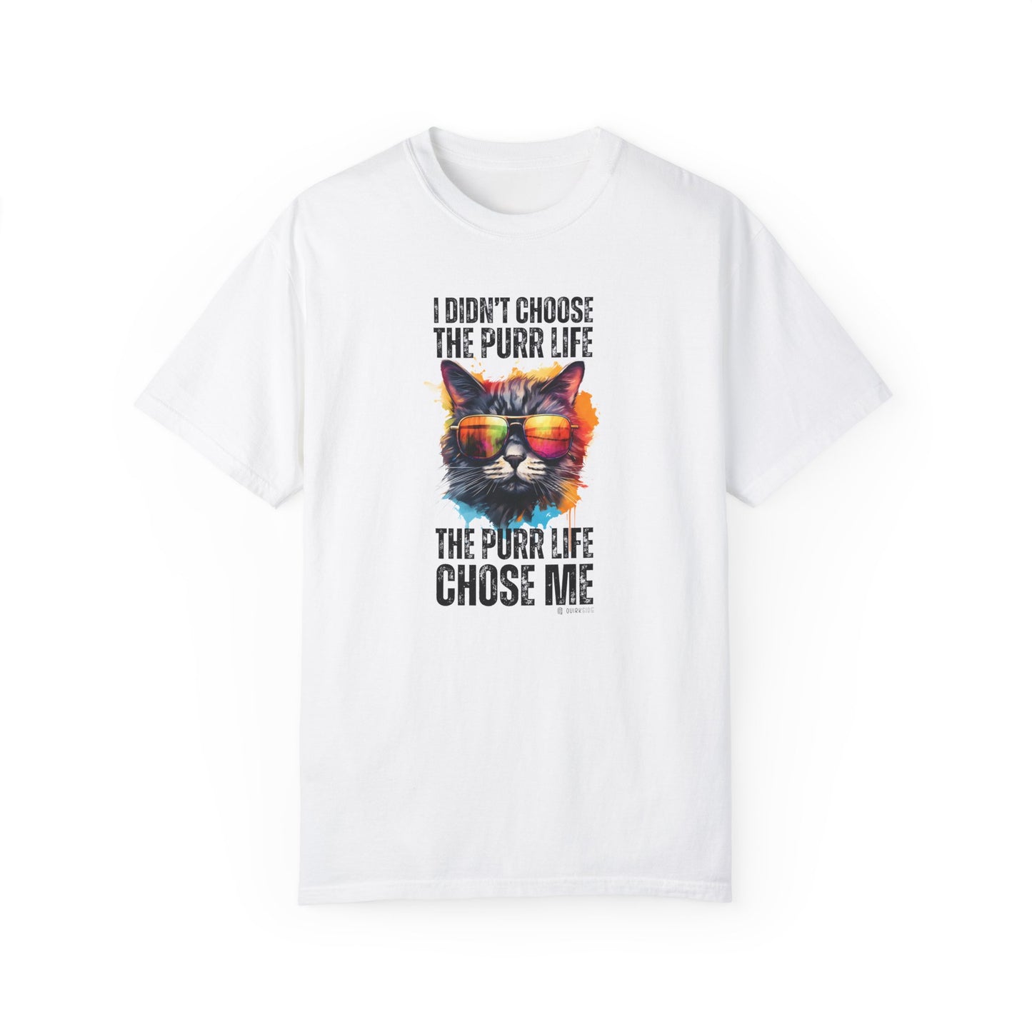 Cool Cat Tee, Funny Cat Lover Shirt, Feline Fan Top, Cat Owner Gift, Cat Mom Shirt, Cat Dad Tee, Cat Lady Gift, Cat Print T-shirt