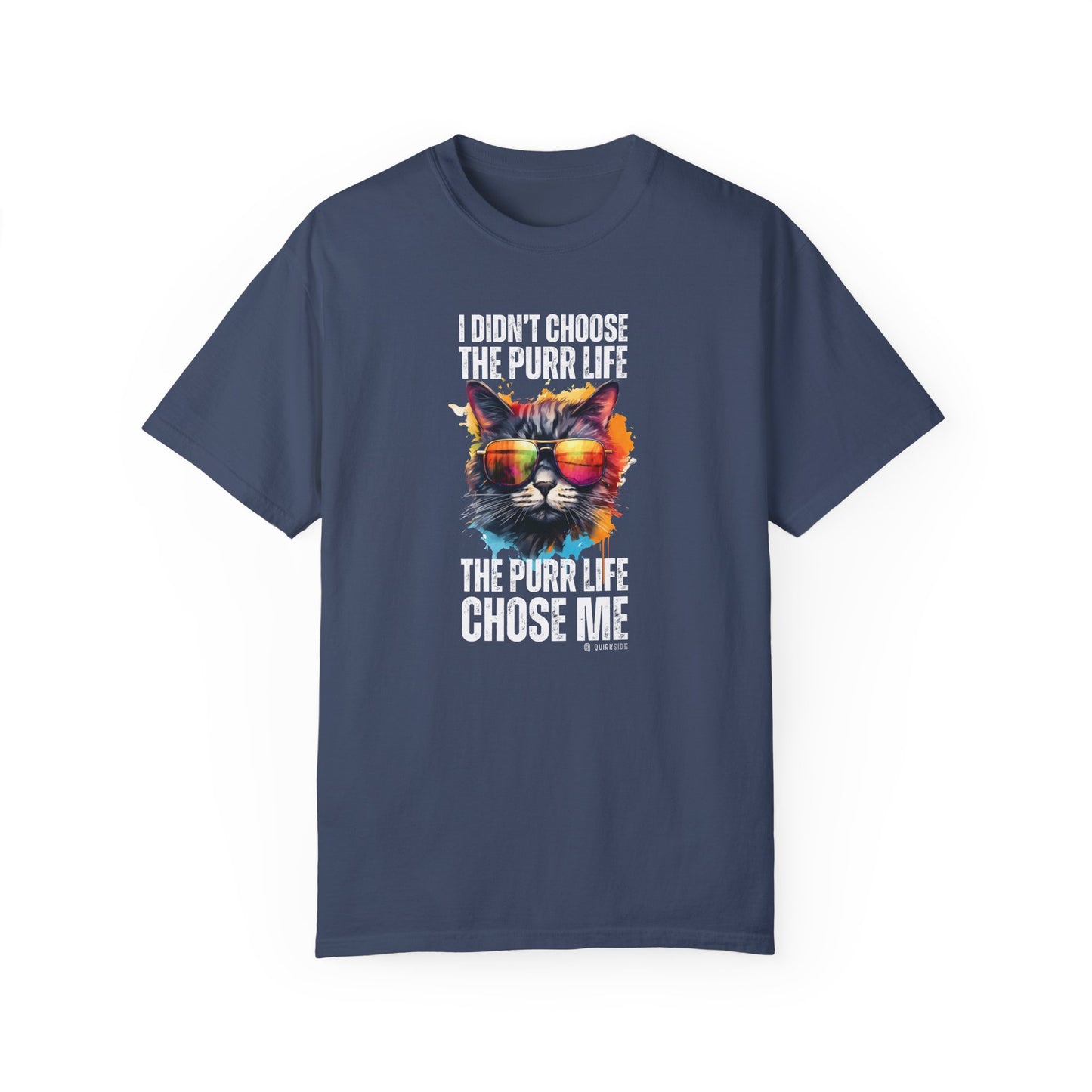 Cool Cat Tee, Funny Cat Lover Shirt, Feline Fan Top, Cat Owner Gift, Cat Mom Shirt, Cat Dad Tee, Cat Lady Gift, Cat Print T-shirt