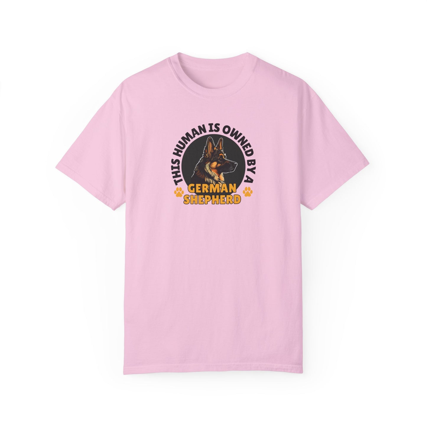 German Shepherd Dog Lover Unisex Garment-Dyed T-shirt, Parent Gift, Funny Dog Tee, Dog Mom Shirt, Gift for Dog Lovers