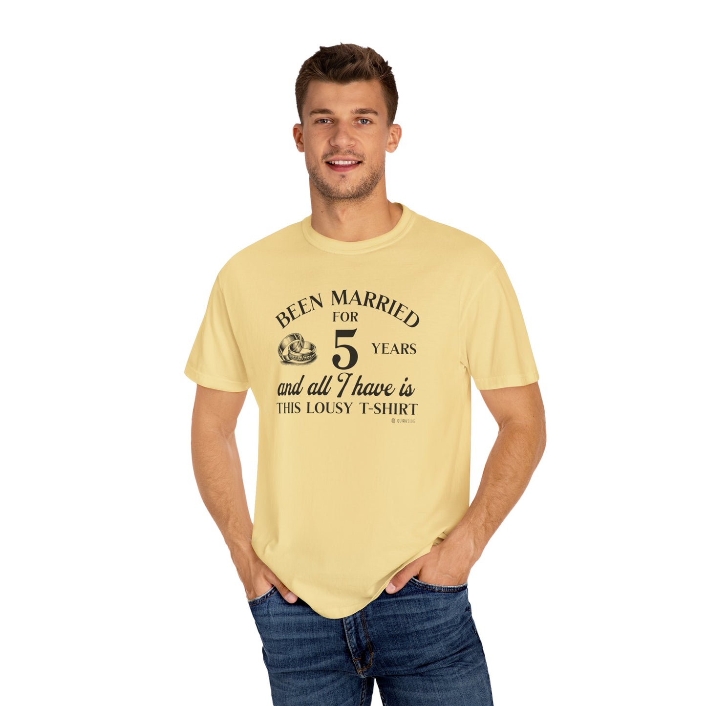 Hilarious Marriage Celebration T-shirt, Customizable Unisex Tee for Anniversary, Funny Gift, Humor Shirt, Wicked Sense of Humor Top