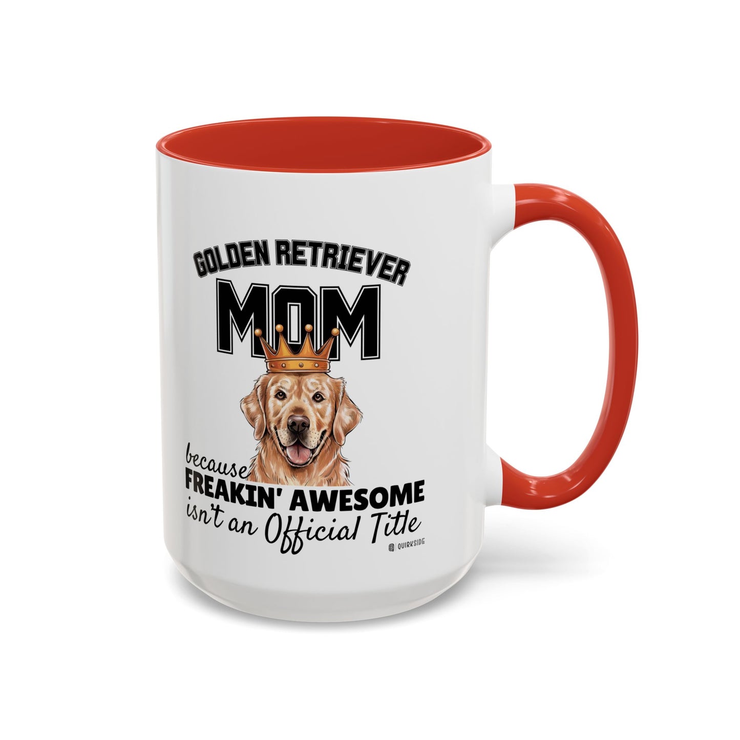 Golden Retriever Mom Coffee Mug - Perfect Gift for Dog Lovers, Pet Owners, Birthday, Mother's Day, Funny Dog Mom Mug