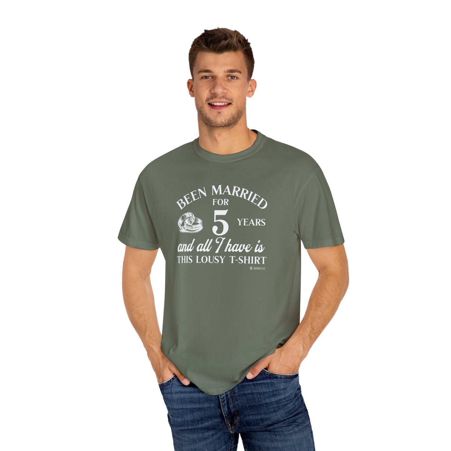 Hilarious Marriage Celebration T-shirt, Customizable Unisex Tee for Anniversary, Funny Gift, Humor Shirt, Wicked Sense of Humor Top