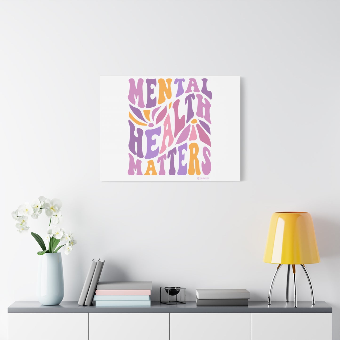 Mental Health Matters Canvas Art