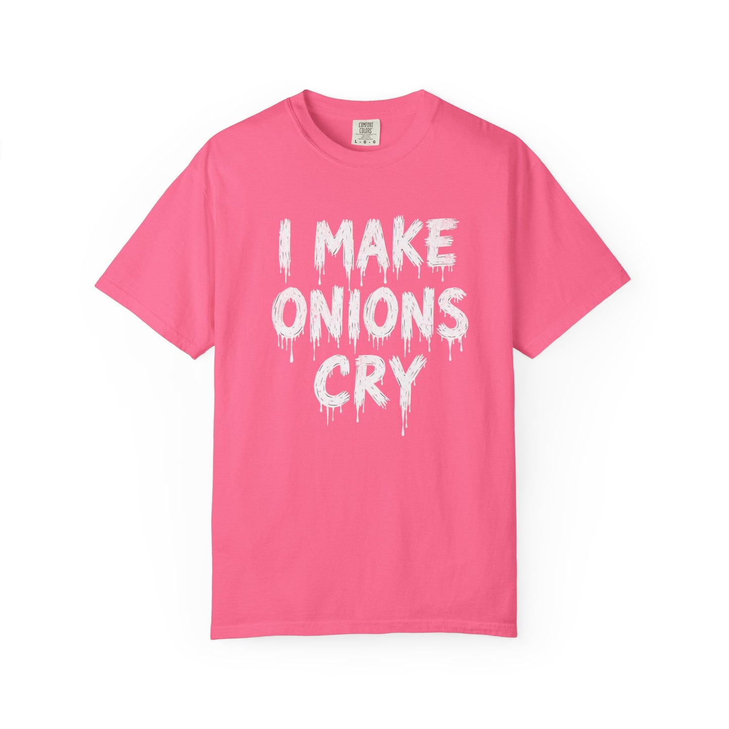 I Make Onions Cry, Gift for Millennials, Casual Wear, Humor Shirt, Relaxed Fit T-Shirt