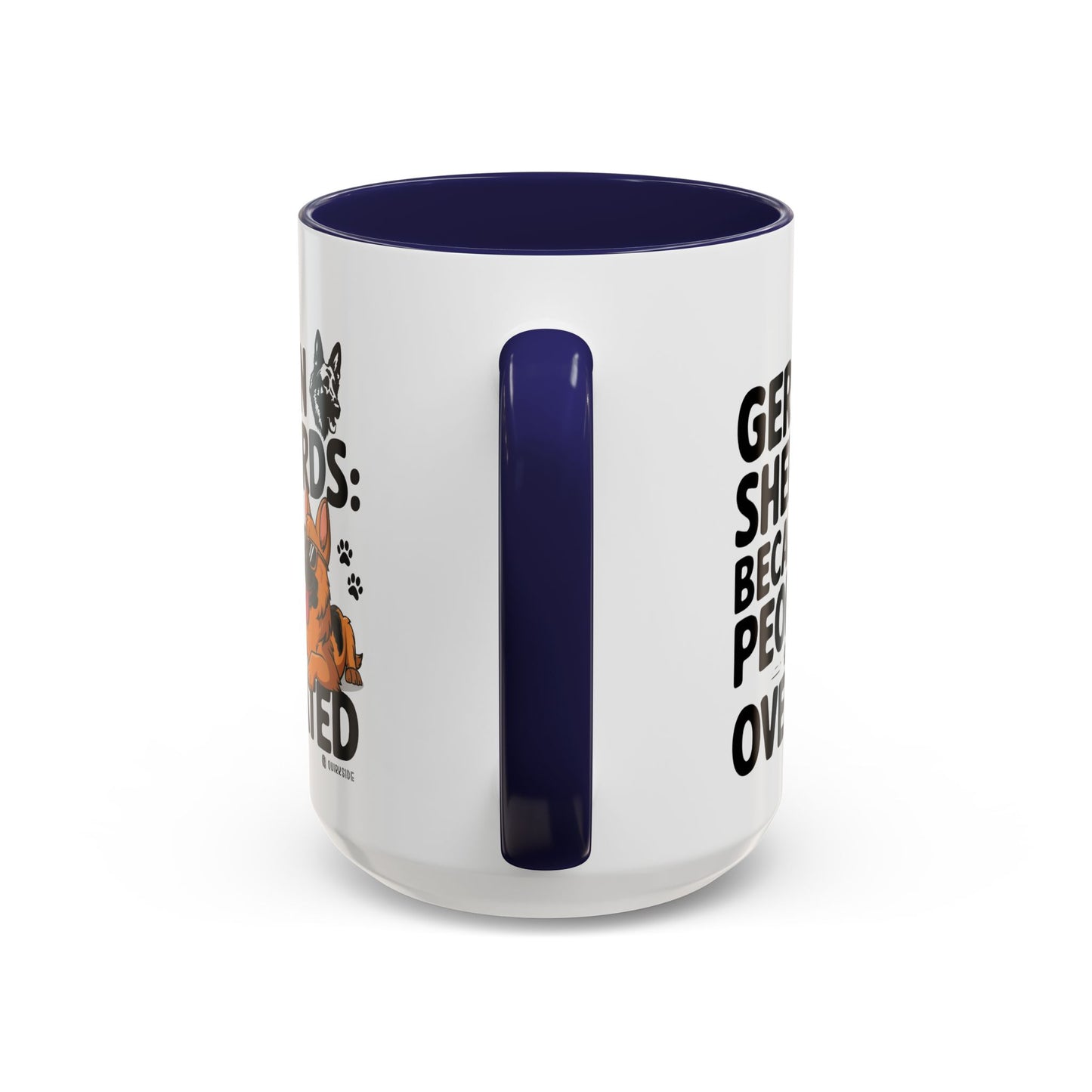 German Shepherds Coffee Mug - Funny Dog Lover Gift, Pet Parent Humor, Animal Lover Decor, Unique Holiday Present, Dog Breed Lovers