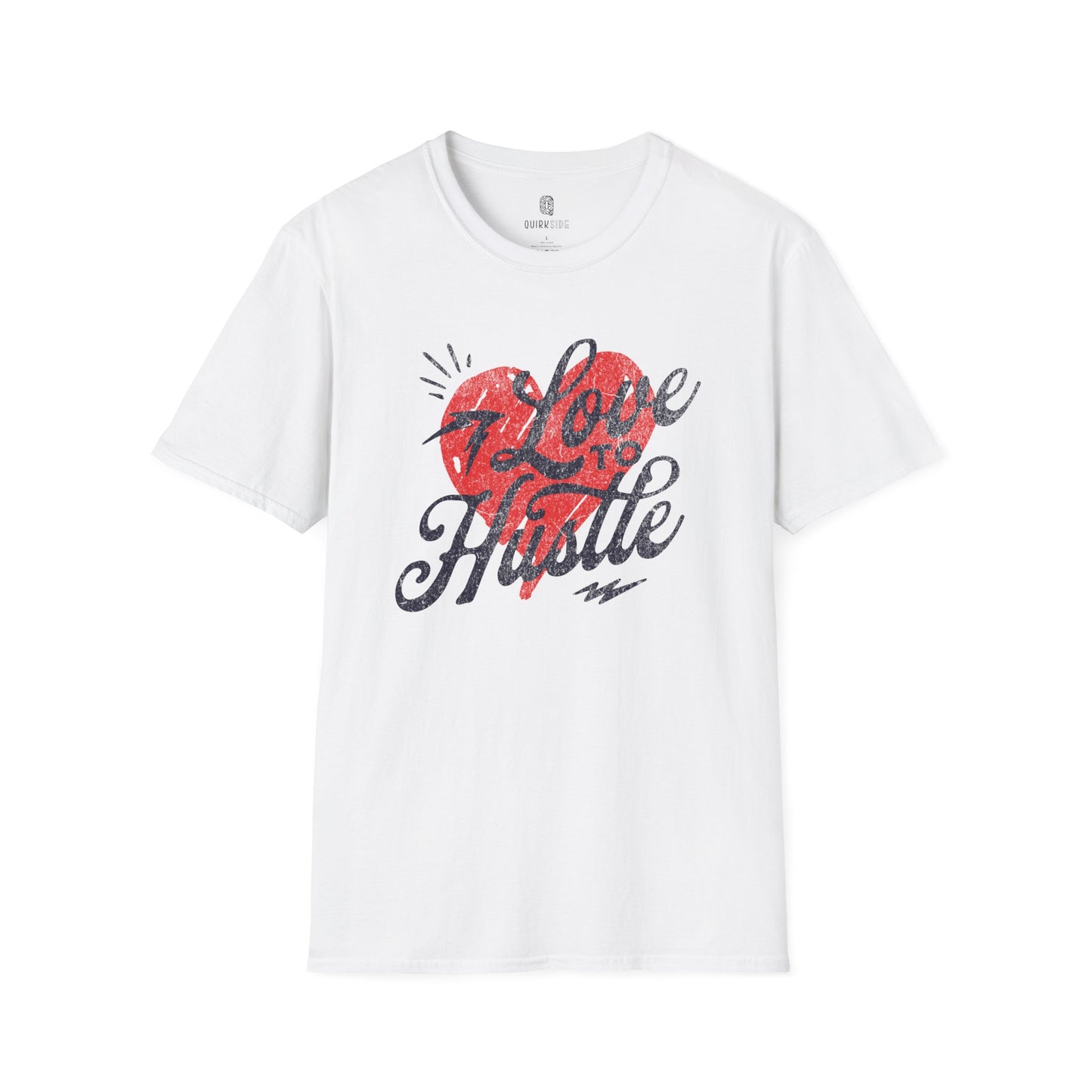 Hustle Vibes T-Shirt, Motivational Tee, Unisex Graphic Shirt, Hustler Apparel, Inspiration Top - Quirkside Creations