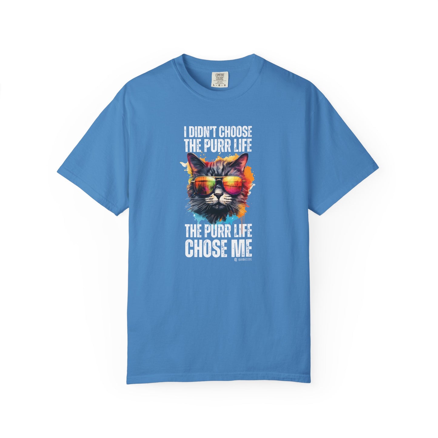 Cool Cat Tee, Funny Cat Lover Shirt, Feline Fan Top, Cat Owner Gift, Cat Mom Shirt, Cat Dad Tee, Cat Lady Gift, Cat Print T-shirt