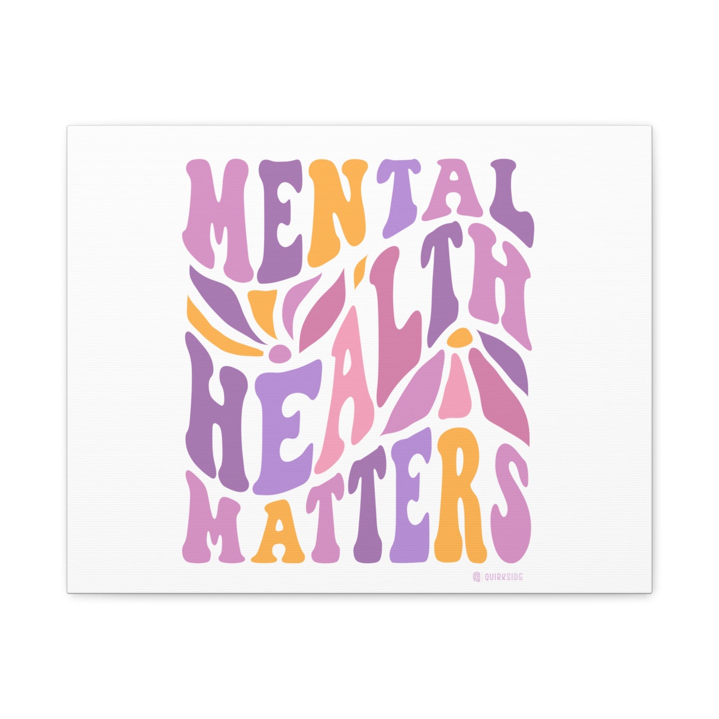 Mental Health Matters Canvas Art