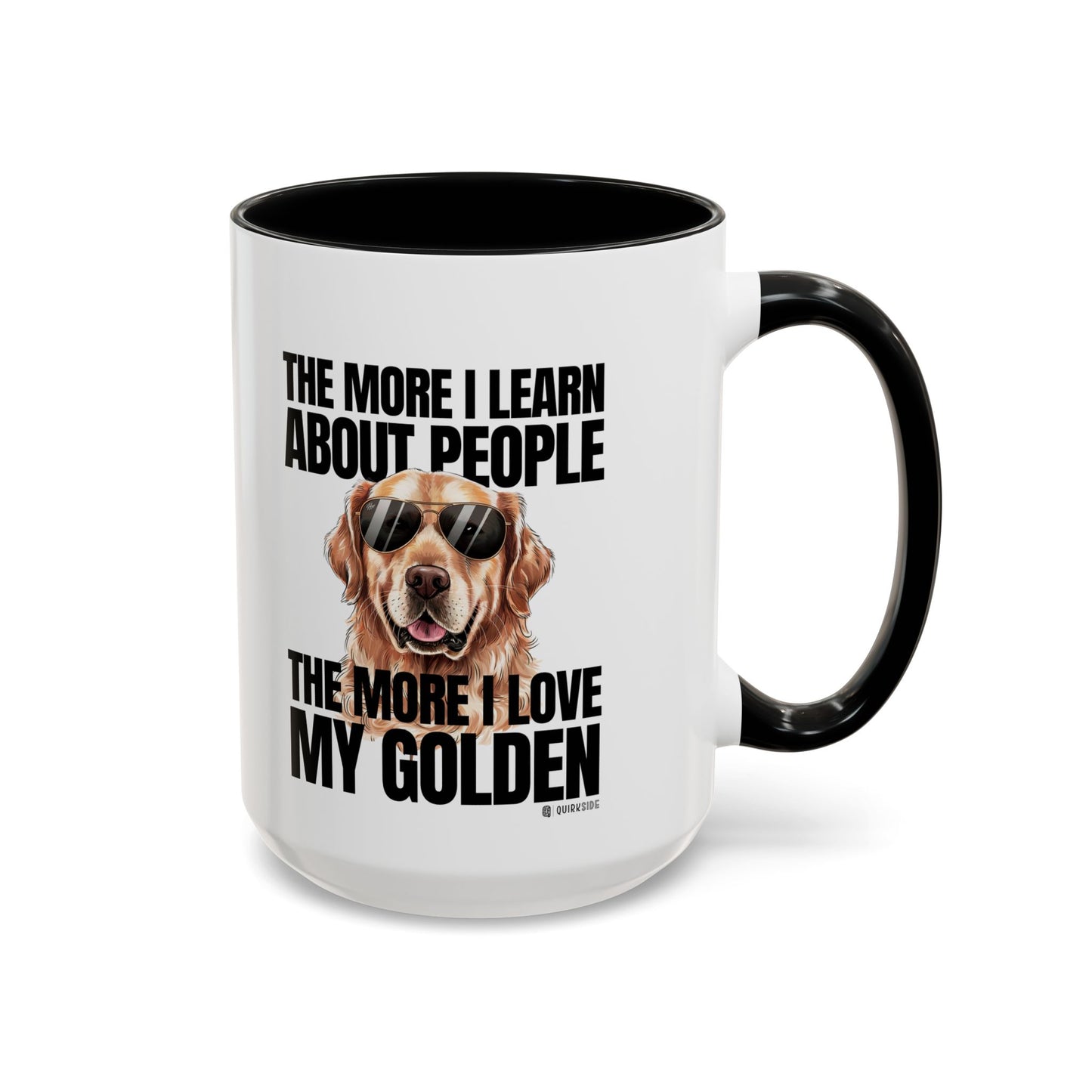 Golden Retriever Love Coffee Mug - Funny Dog Mug, Pet Owner Gift, Personalized Mug, Animal Lover Gift, Birthday Gift