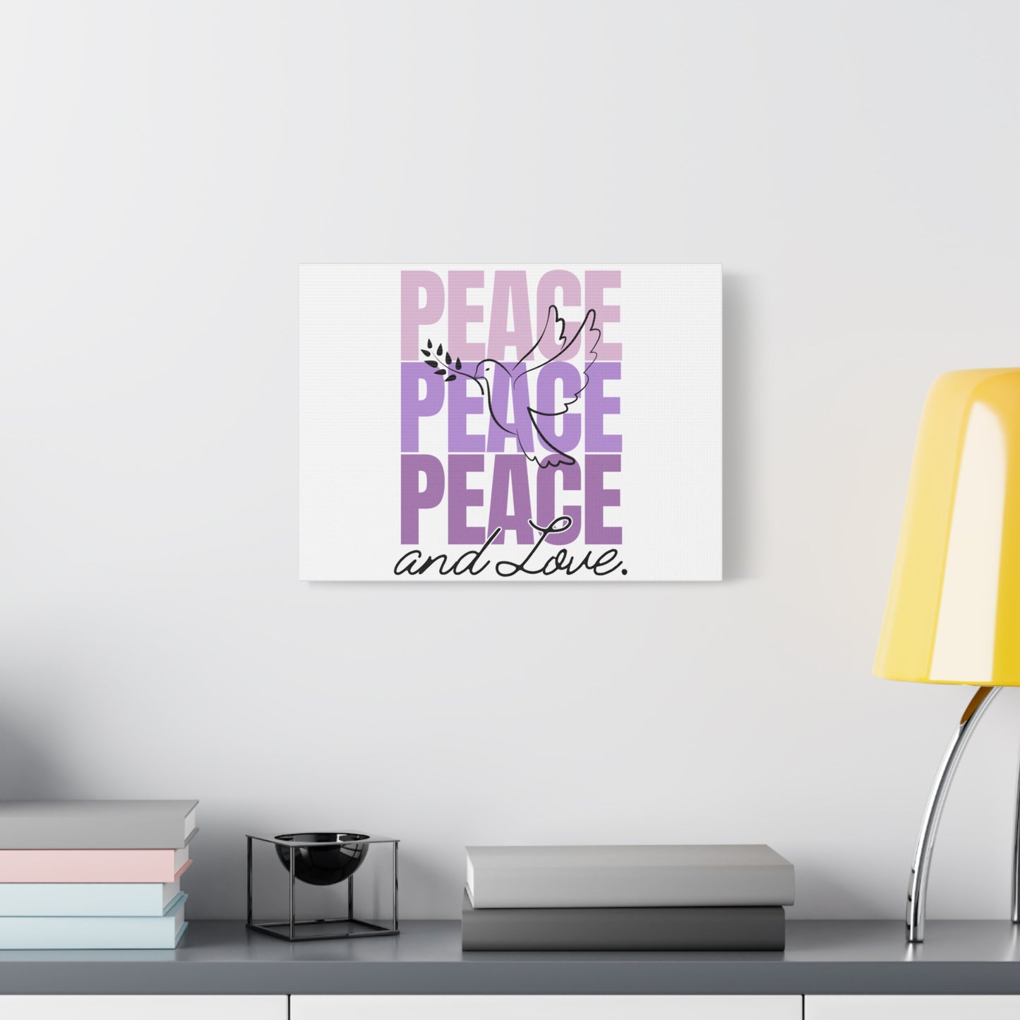 Peaceful Dove Canvas Wall Art, Inspirational Home Decor, Gift for Peace Lovers, Serenity Decor, Modern Art, Gift for Holidays