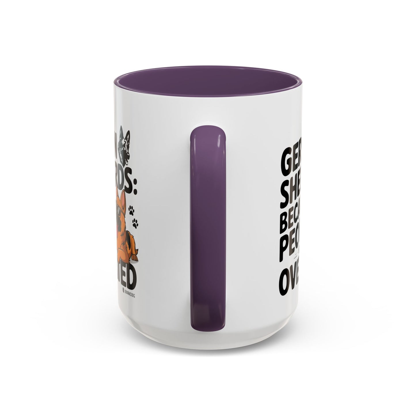 German Shepherds Coffee Mug - Funny Dog Lover Gift, Pet Parent Humor, Animal Lover Decor, Unique Holiday Present, Dog Breed Lovers