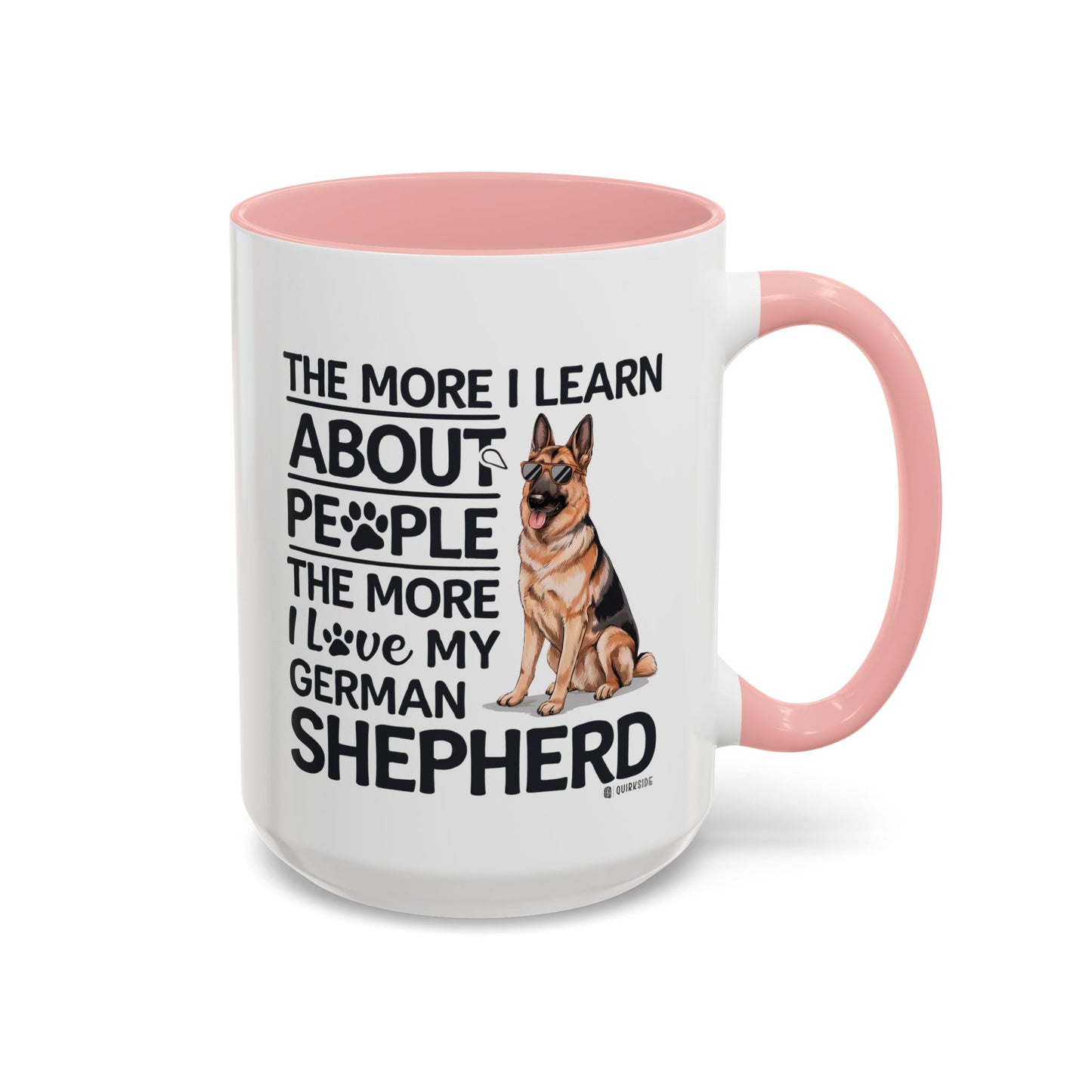 German Shepherd Love Coffee Mug, Dog Lover Gift, Pet Owner Mug, Birthday Gift, Animal Lover, Personalized Mug