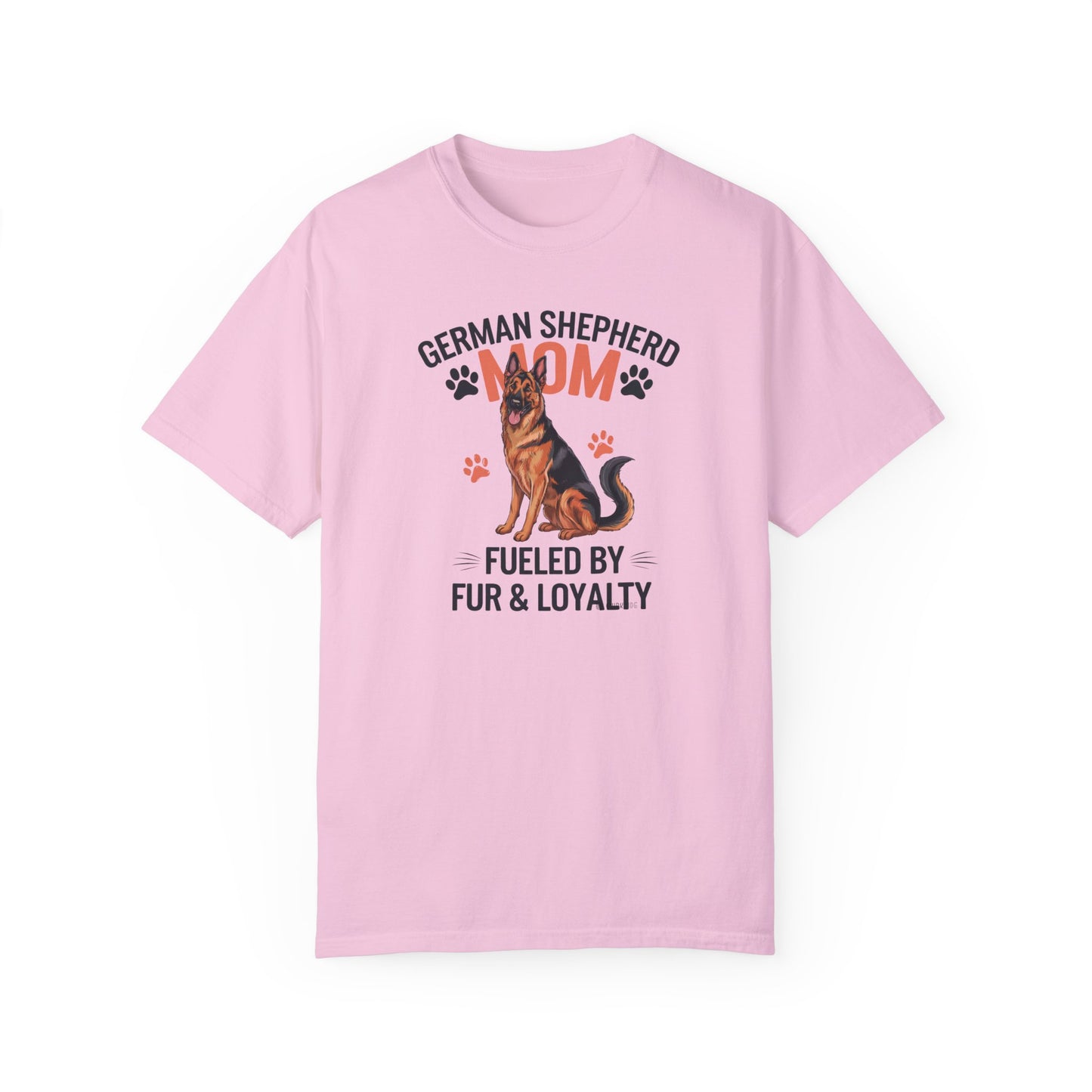 German Shepherd Dog Lover Unisex Garment-Dyed T-shirt, Parent Gift, Funny Dog Tee, Dog Mom Shirt, Gift for Dog Lovers