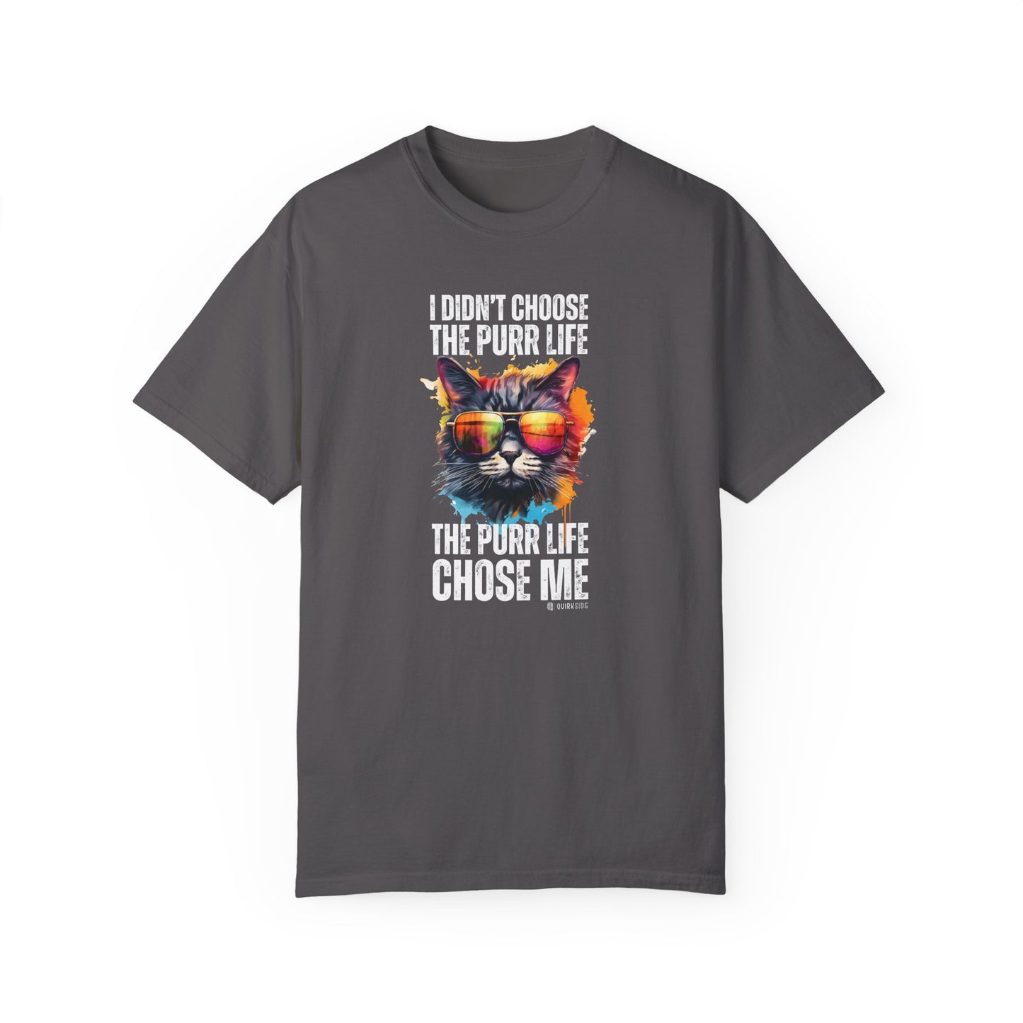 Cool Cat Tee, Funny Cat Lover Shirt, Feline Fan Top, Cat Owner Gift, Cat Mom Shirt, Cat Dad Tee, Cat Lady Gift, Cat Print T-shirt