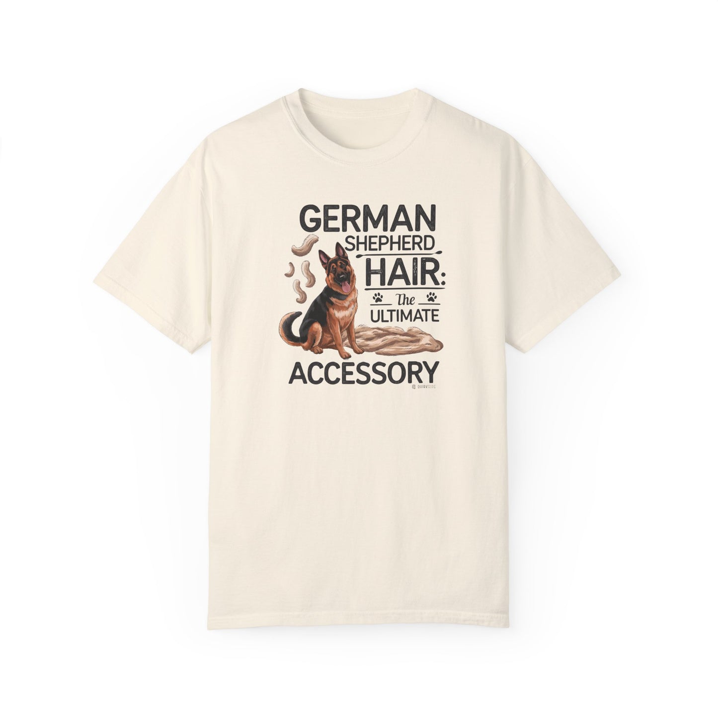 German Shepherd Dog Lover Unisex Garment-Dyed T-shirt, Parent Gift, Funny Dog Tee, Dog Mom Shirt, Gift for Dog Lovers
