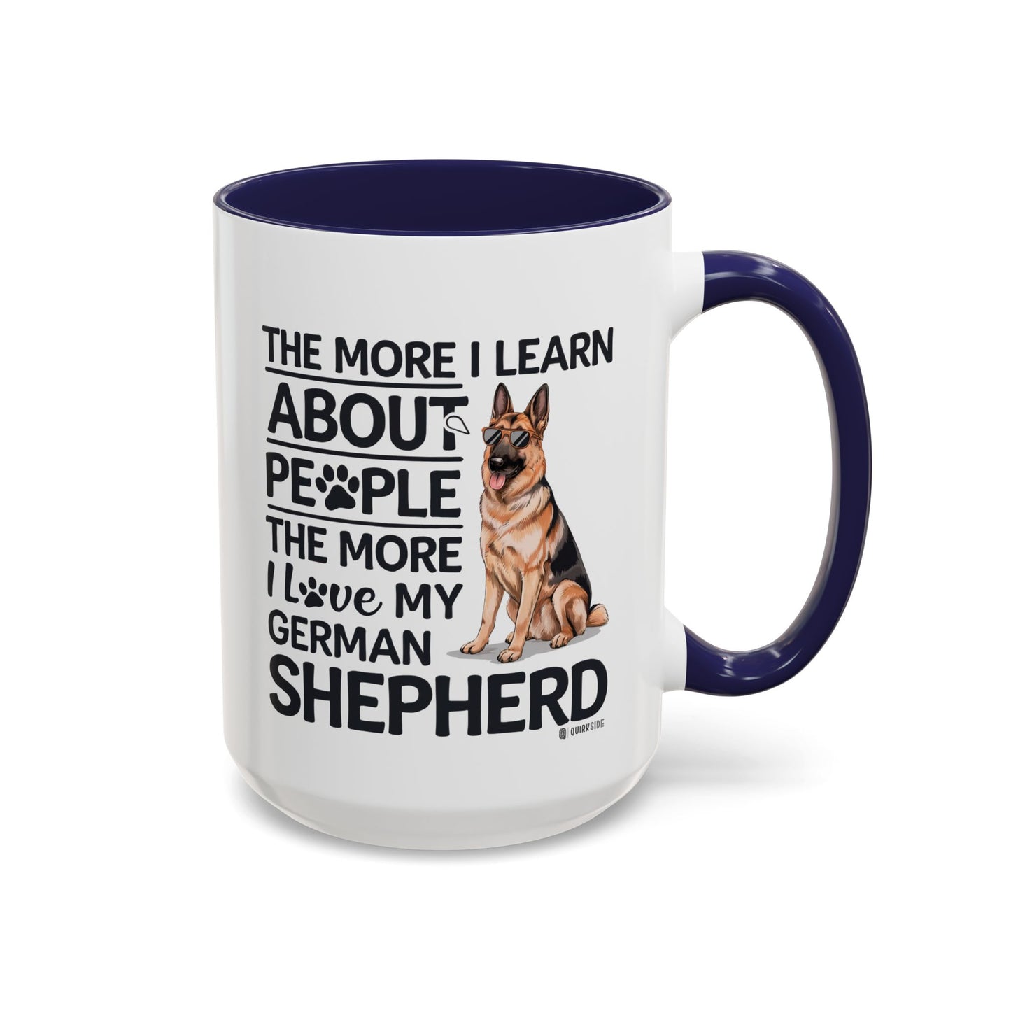 German Shepherd Love Coffee Mug, Dog Lover Gift, Pet Owner Mug, Birthday Gift, Animal Lover, Personalized Mug