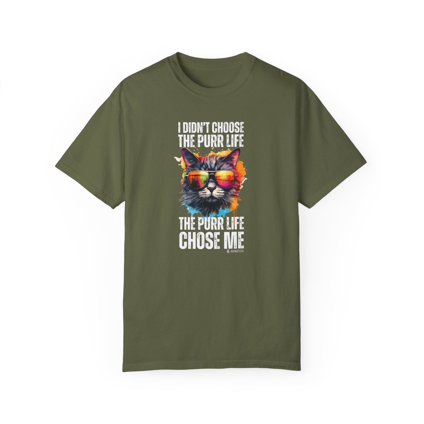 Cool Cat Tee, Funny Cat Lover Shirt, Feline Fan Top, Cat Owner Gift, Cat Mom Shirt, Cat Dad Tee, Cat Lady Gift, Cat Print T-shirt
