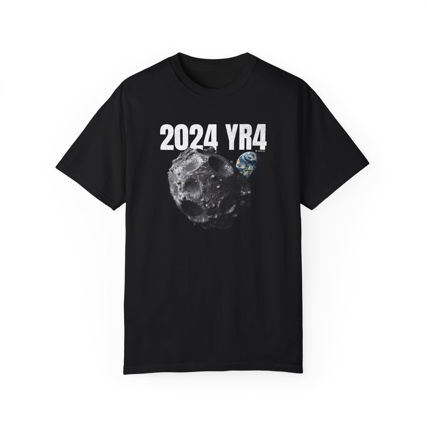 Asteroid Apocalypse Unisex T-shirt, Funny Space Shirt, Quirky Astronomical Tee, Armageddon Top, Unique Astronomy Clothing