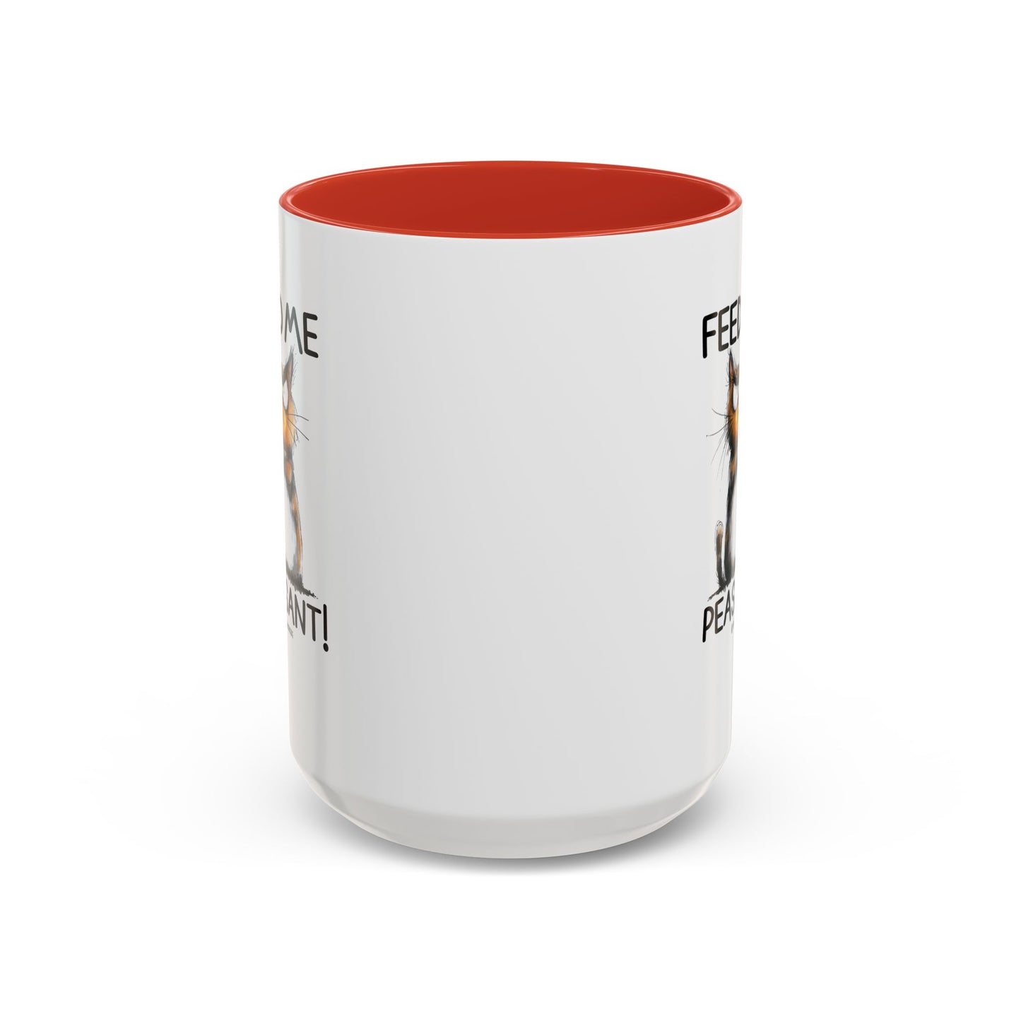 Sassy Cat Accent Coffee Mug | Funny Gift for Cat Lovers | Cute Home Coffee Mug | Unique Cat Mom Present | 11oz & 15oz Available