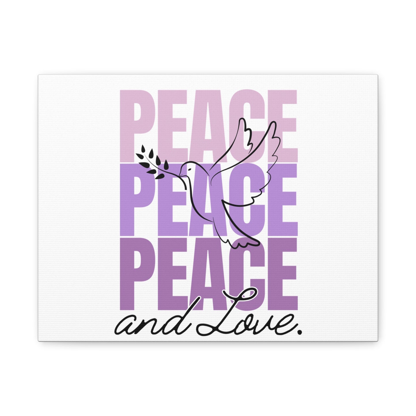 Peaceful Dove Canvas Wall Art, Inspirational Home Decor, Gift for Peace Lovers, Serenity Decor, Modern Art, Gift for Holidays