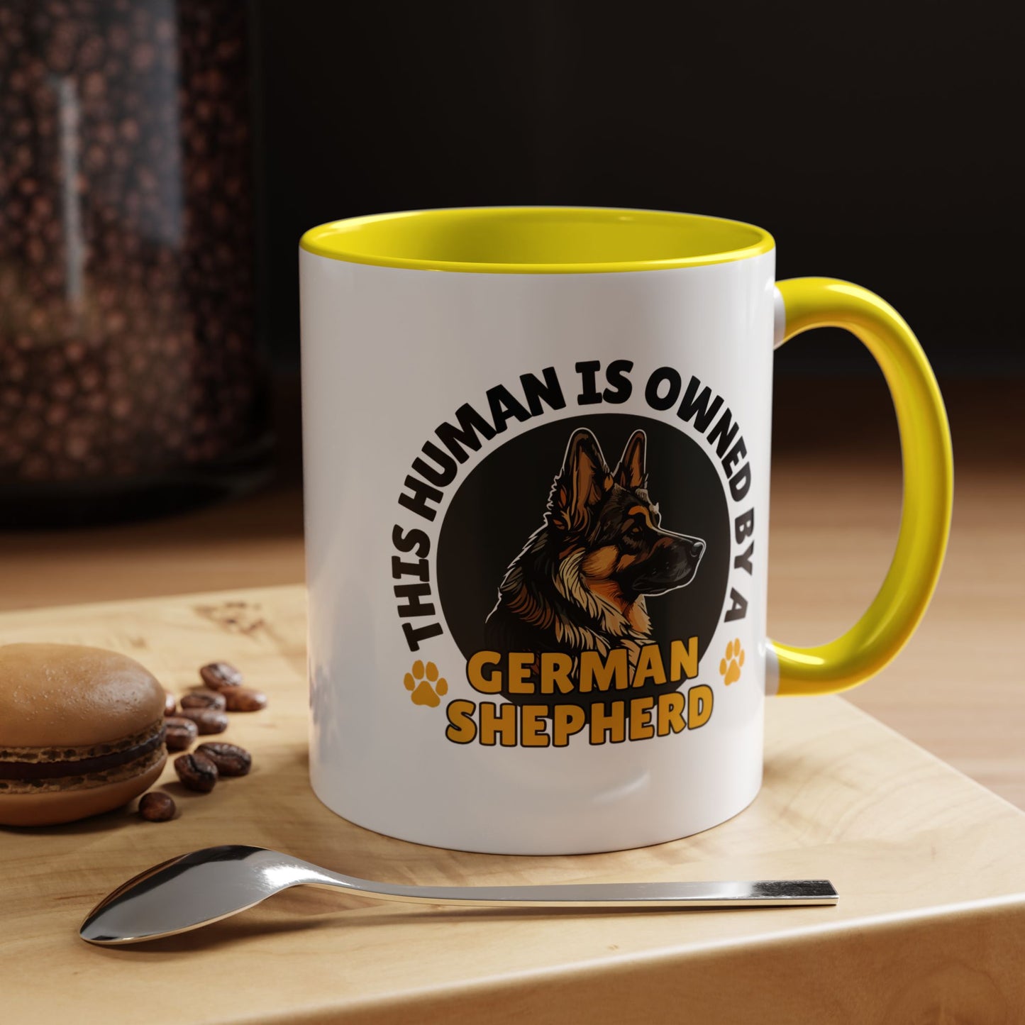 German Shepherd Owner Coffee Mug | Pet Lover Gift | Dog Mom Mug | Cute Animal Mug | Animal Lover Coffee Cup | Pet Parent Gift