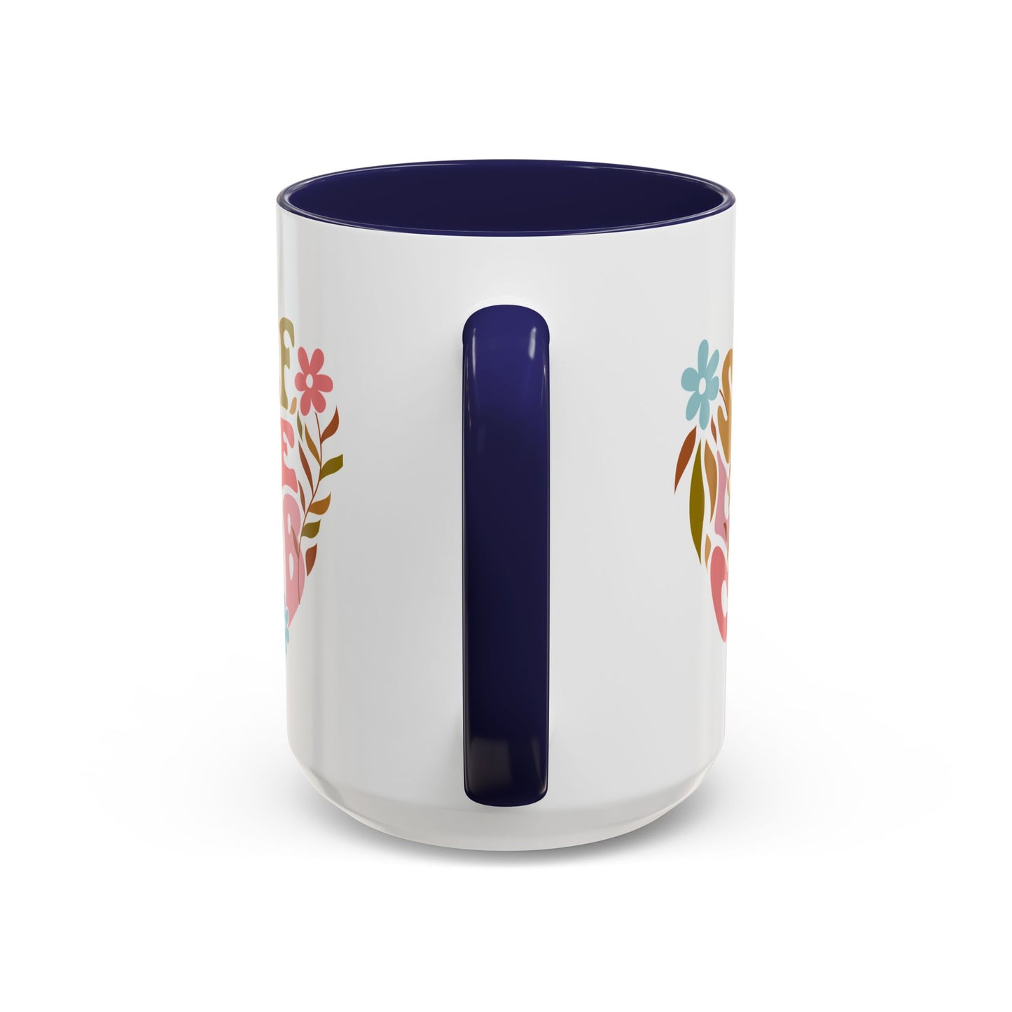 Self Love Club Coffee Mug - Empowering Floral Design, Great for Gifts, Self-Care, Friends, Motivational Mugs