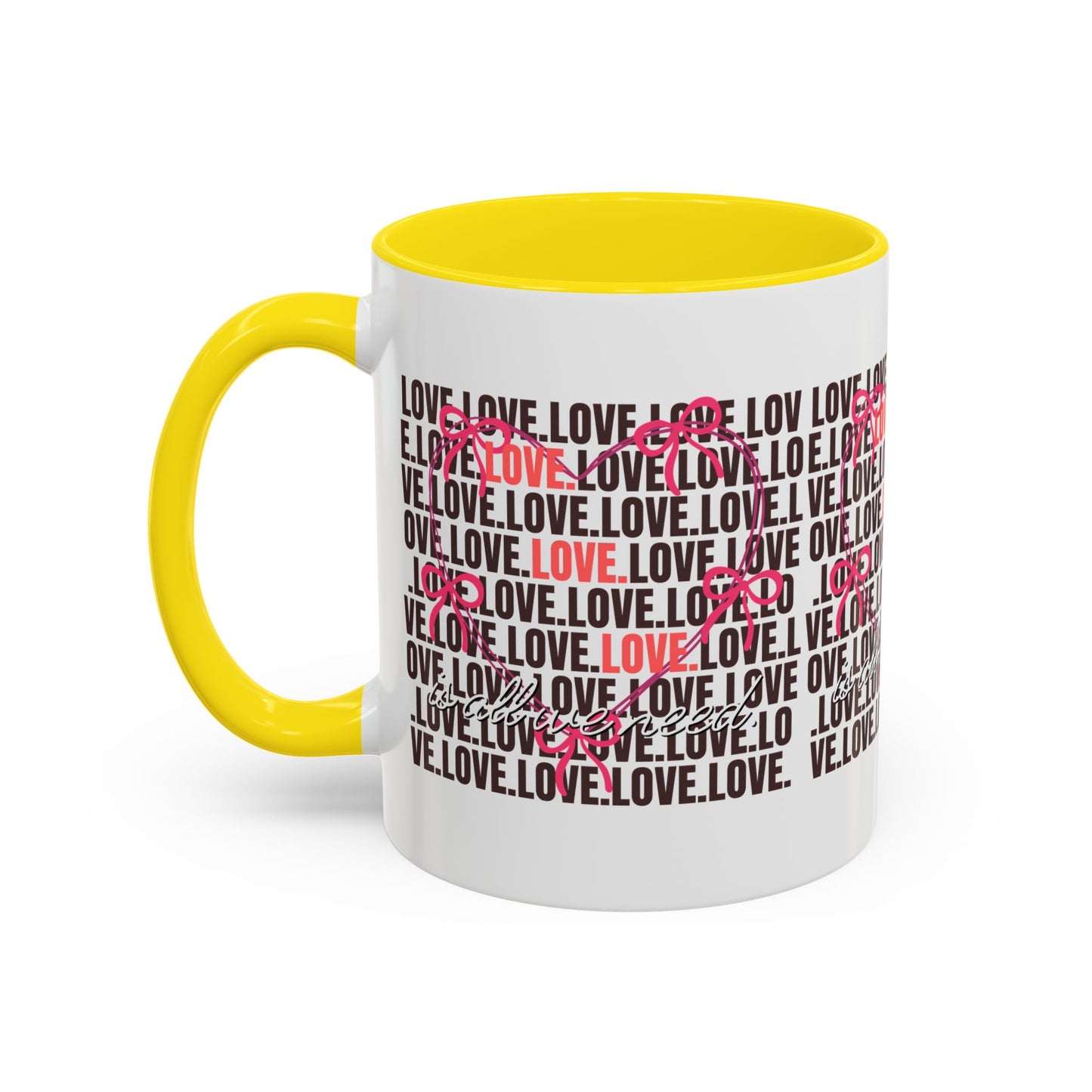 Romantic Love Coffee Mug - Perfect Gift for Anniversary, Valentine's Day, Wedding, Love-Themed Decor, Ceramic Drinkware