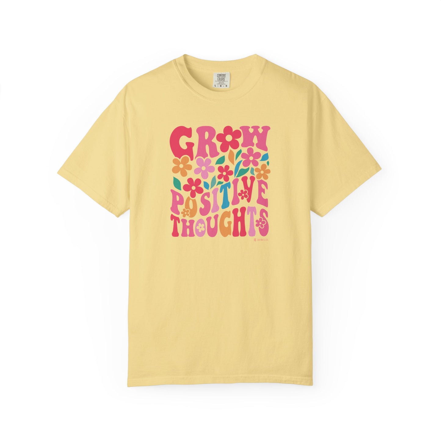 Mental Health Awareness T-shirt, Grow Positive Thoughts, Positive Vibes Tee, Unisex Shirt, Inspirational Clothing