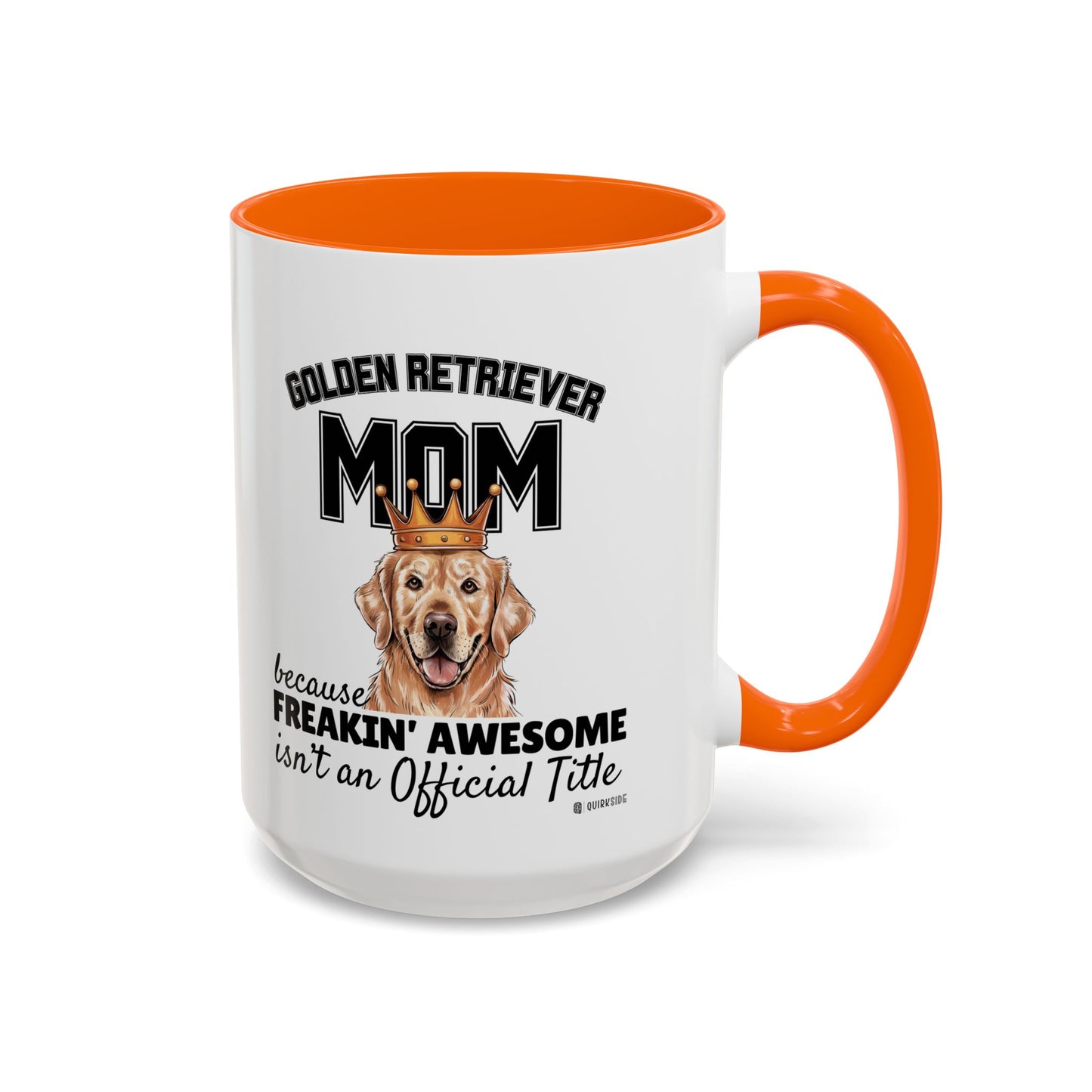 Golden Retriever Mom Coffee Mug - Perfect Gift for Dog Lovers, Pet Owners, Birthday, Mother's Day, Funny Dog Mom Mug