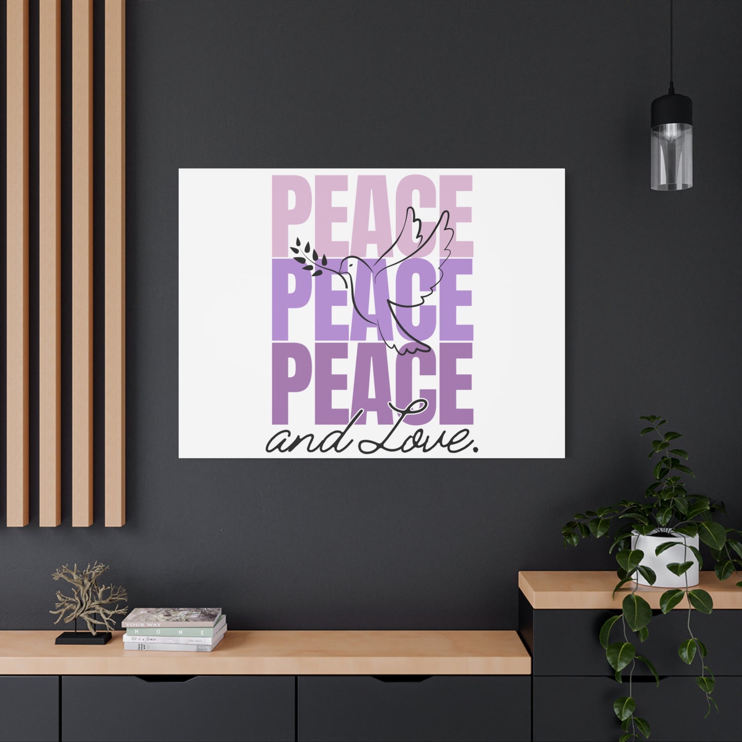 Peaceful Dove Canvas Wall Art, Inspirational Home Decor, Gift for Peace Lovers, Serenity Decor, Modern Art, Gift for Holidays