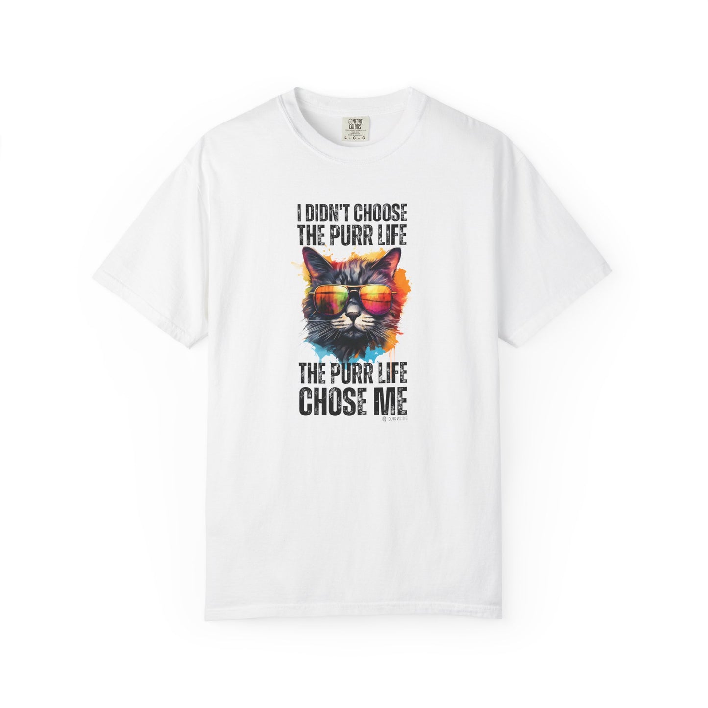 Cool Cat Tee, Funny Cat Lover Shirt, Feline Fan Top, Cat Owner Gift, Cat Mom Shirt, Cat Dad Tee, Cat Lady Gift, Cat Print T-shirt