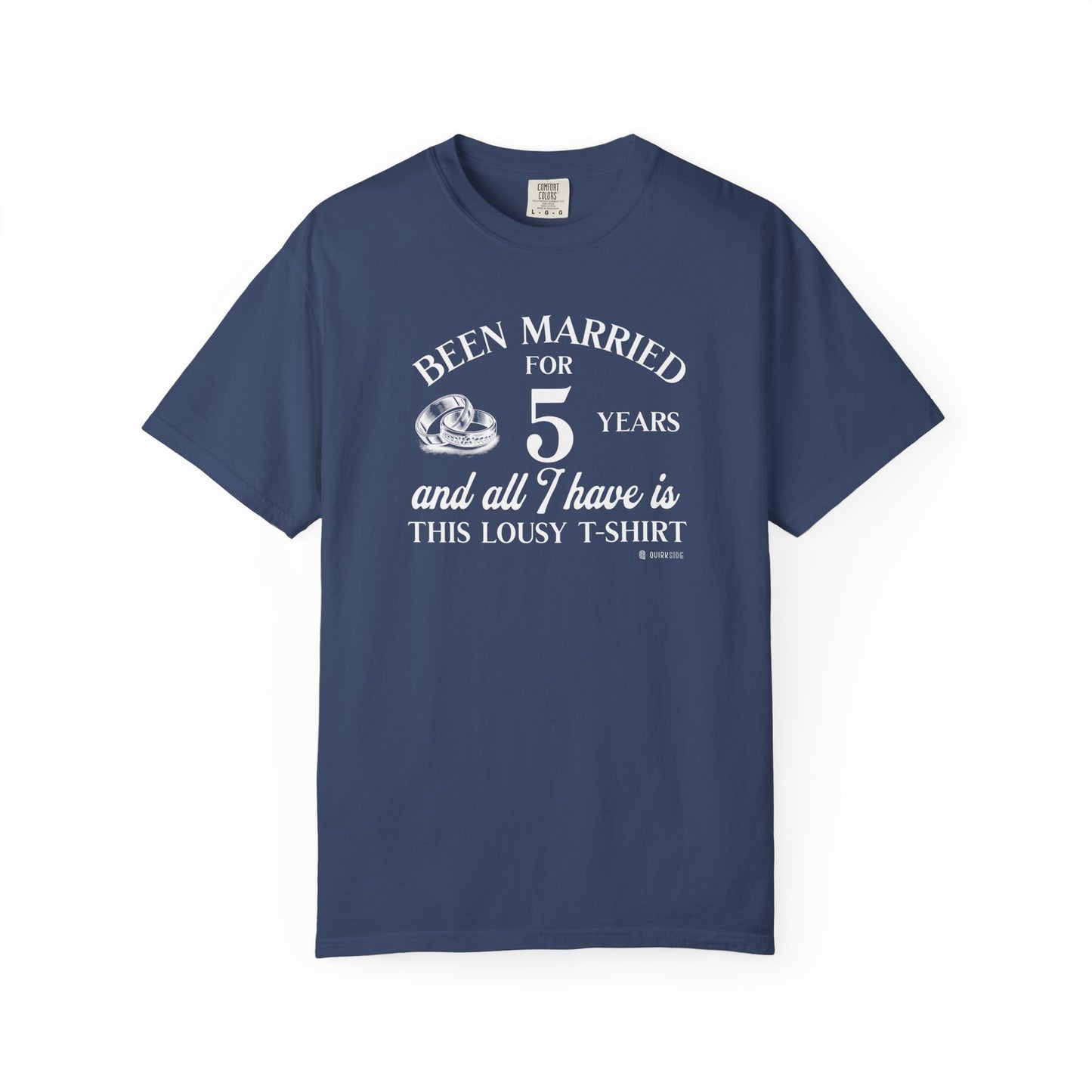 Hilarious Marriage Celebration T-shirt, Customizable Unisex Tee for Anniversary, Funny Gift, Humor Shirt, Wicked Sense of Humor Top