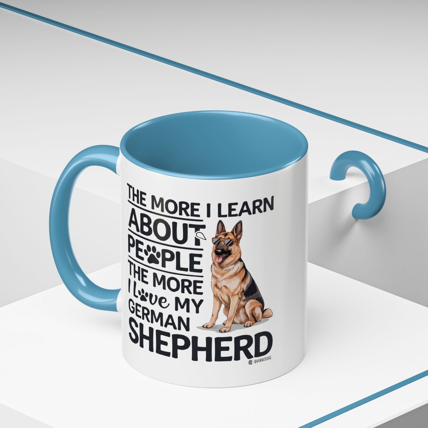 German Shepherd Love Coffee Mug, Dog Lover Gift, Pet Owner Mug, Birthday Gift, Animal Lover, Personalized Mug