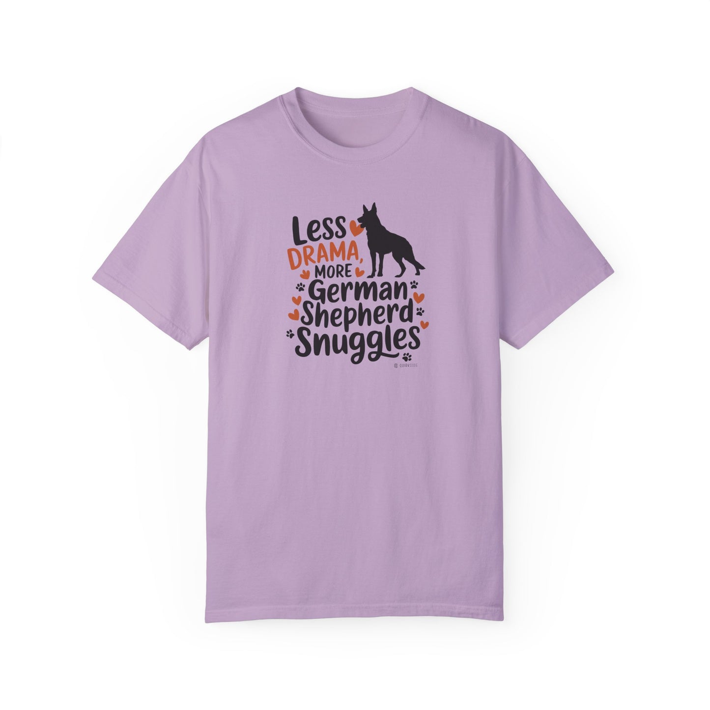German Shepherd Dog Lover Unisex Garment-Dyed T-shirt, Parent Gift, Funny Dog Tee, Dog Mom Shirt, Gift for Dog Lovers