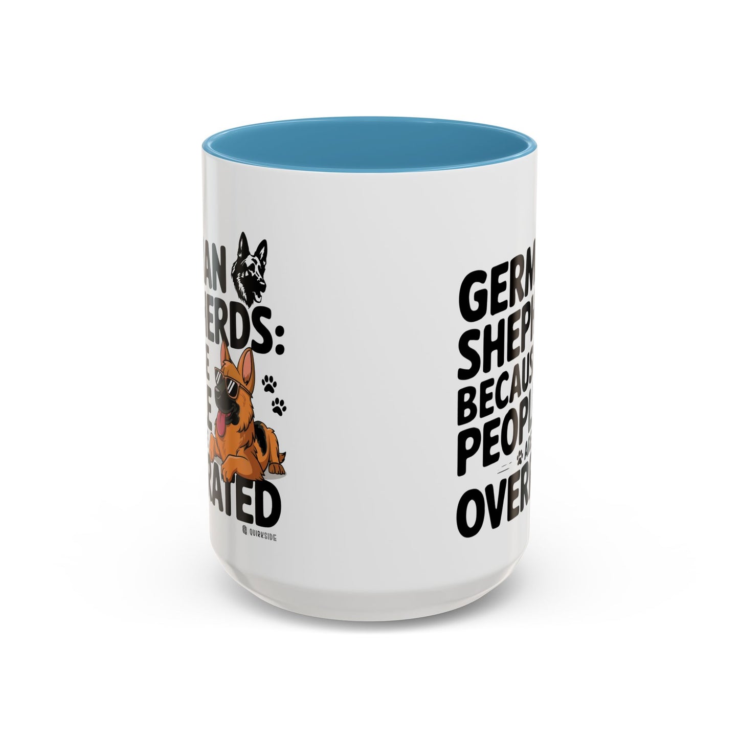 German Shepherds Coffee Mug - Funny Dog Lover Gift, Pet Parent Humor, Animal Lover Decor, Unique Holiday Present, Dog Breed Lovers