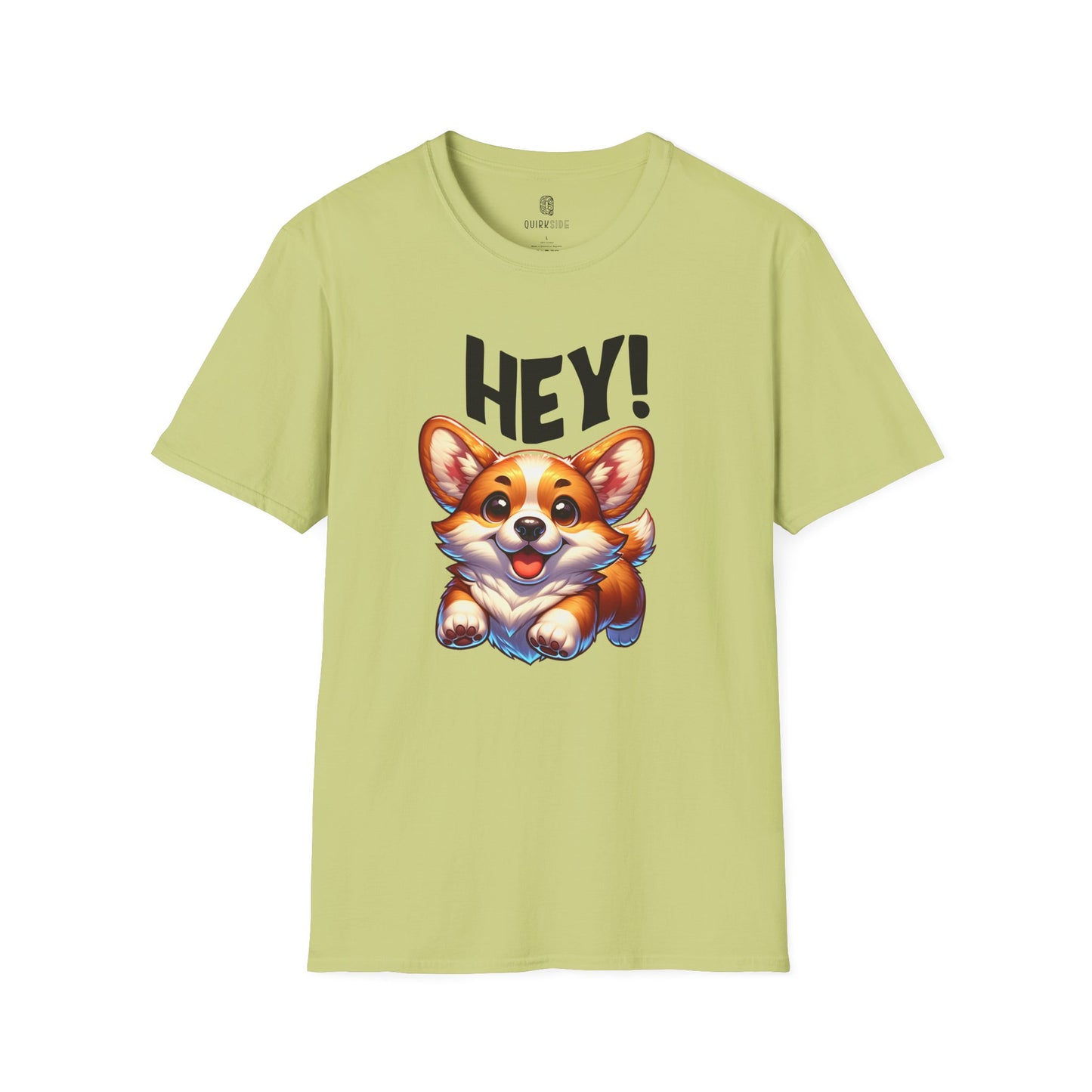 Dog Lover Unisex T-Shirt, Softstyle Tee, Dog Mom/Dad Shirt, Pet Owner Gift, Dog Lover Apparel, Cute Puppy Tee - Quirkside Creations