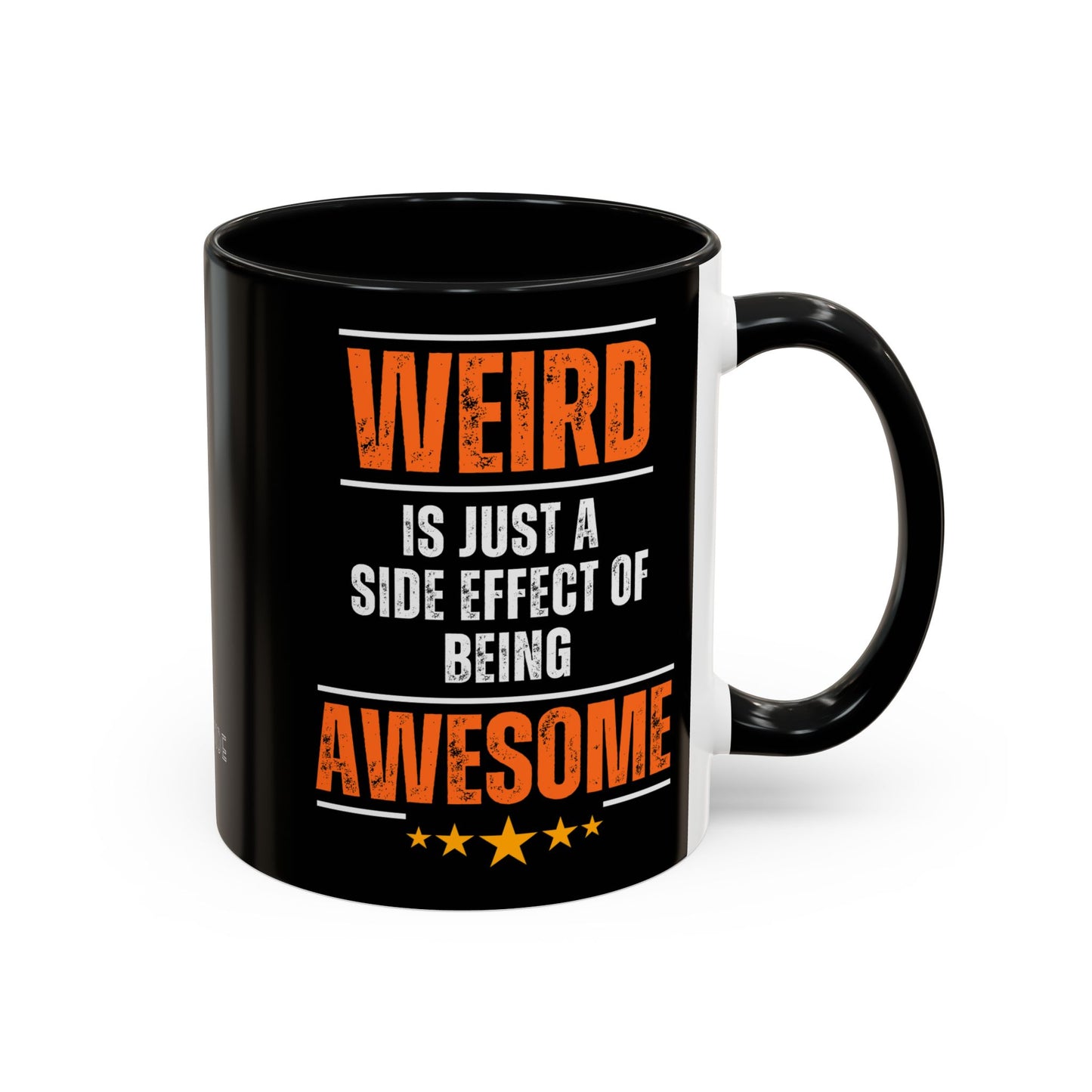 Coffee Mug, Celebrate Uniqueness, Be Awesome, Dare to be Different, Accent Mug, 11oz, 15oz - Quirkside Creations