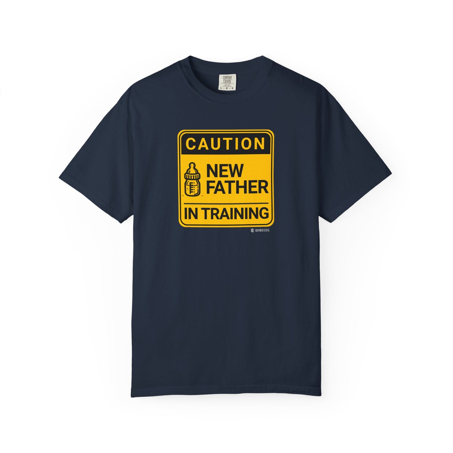 New Dad Unisex Garment-Dyed T-shirt, Father's Day Gift, Funny Parenting Tee, Baby Shower Present, Gender Reveal Shirt, Dad Life Apparel