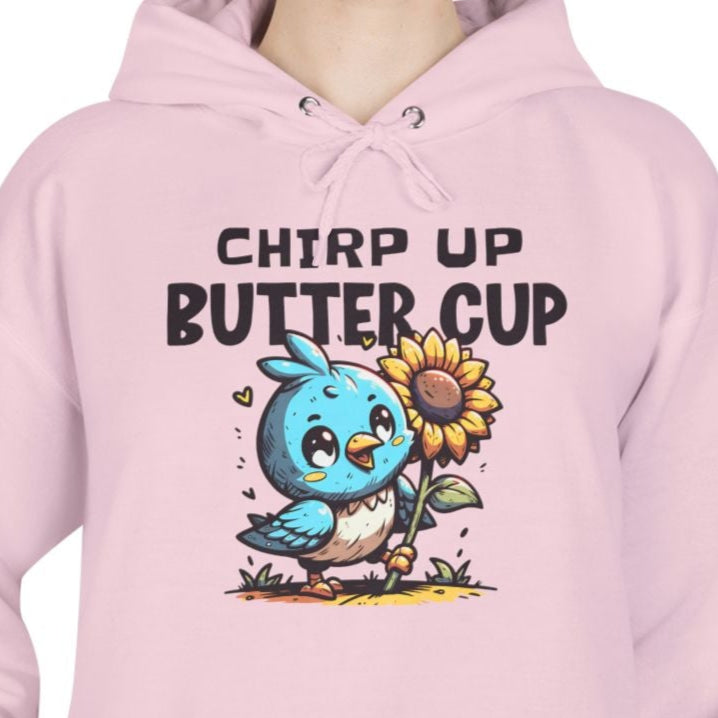 Positive Vibes Fun Pullover Hoodie Sweatshirt, Inspirational Encouragement Top, Cheerful Eco-Friendly Jumper, Colorful Optimistic Hoodie - Quirkside Creations
