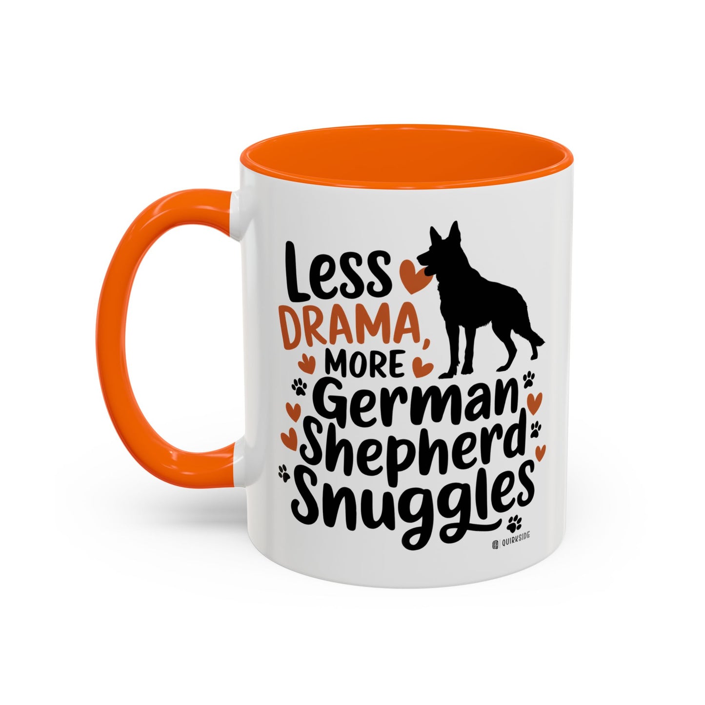 German Shepherd Love Mug | Accent Coffee Mug | Dog Mom Gift | Pet Owner Gift | Animal Lover Coffee Mug | Funny Dog Mug
