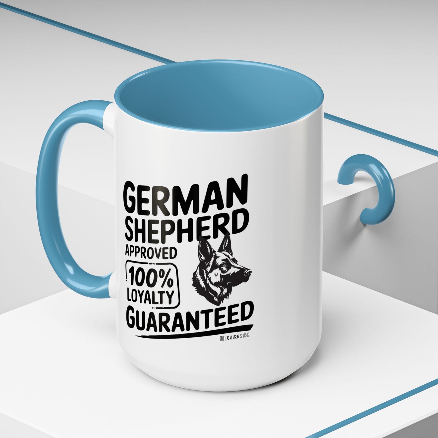 German Shepherd Lover Coffee Mug, Dog Owner Gift, Animal Lover Mug, Pet Parent Gift, Loyalty Guaranteed Mug
