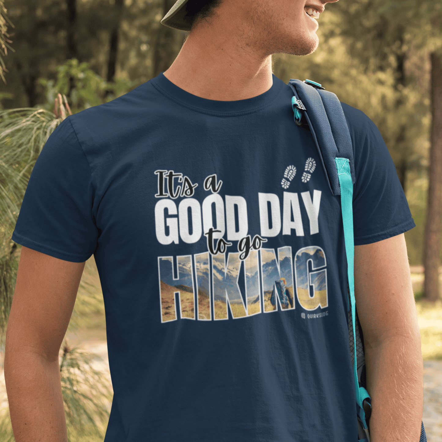 Hiking Enthusiast T-shirt, Outdoor Adventure Tee, Mountain Lover Shirt, Nature Hiker Top, Trail Explorer Tee, Great Day to be Hiking