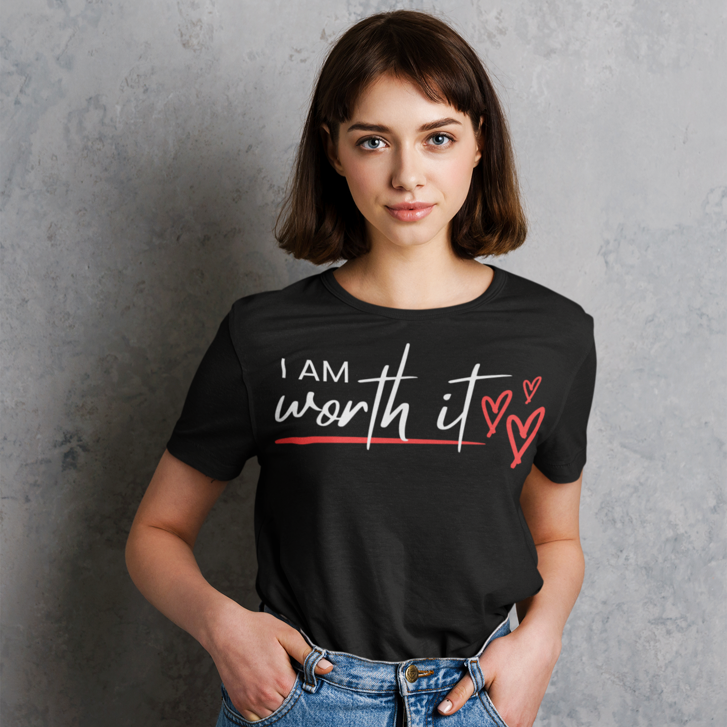 Inspirational Self-Worth Unisex T-Shirt, Self-Confidence Tee, Motivational Shirt, Empowering Graphic Top, Positive Quote Apparel - Quirkside Creations