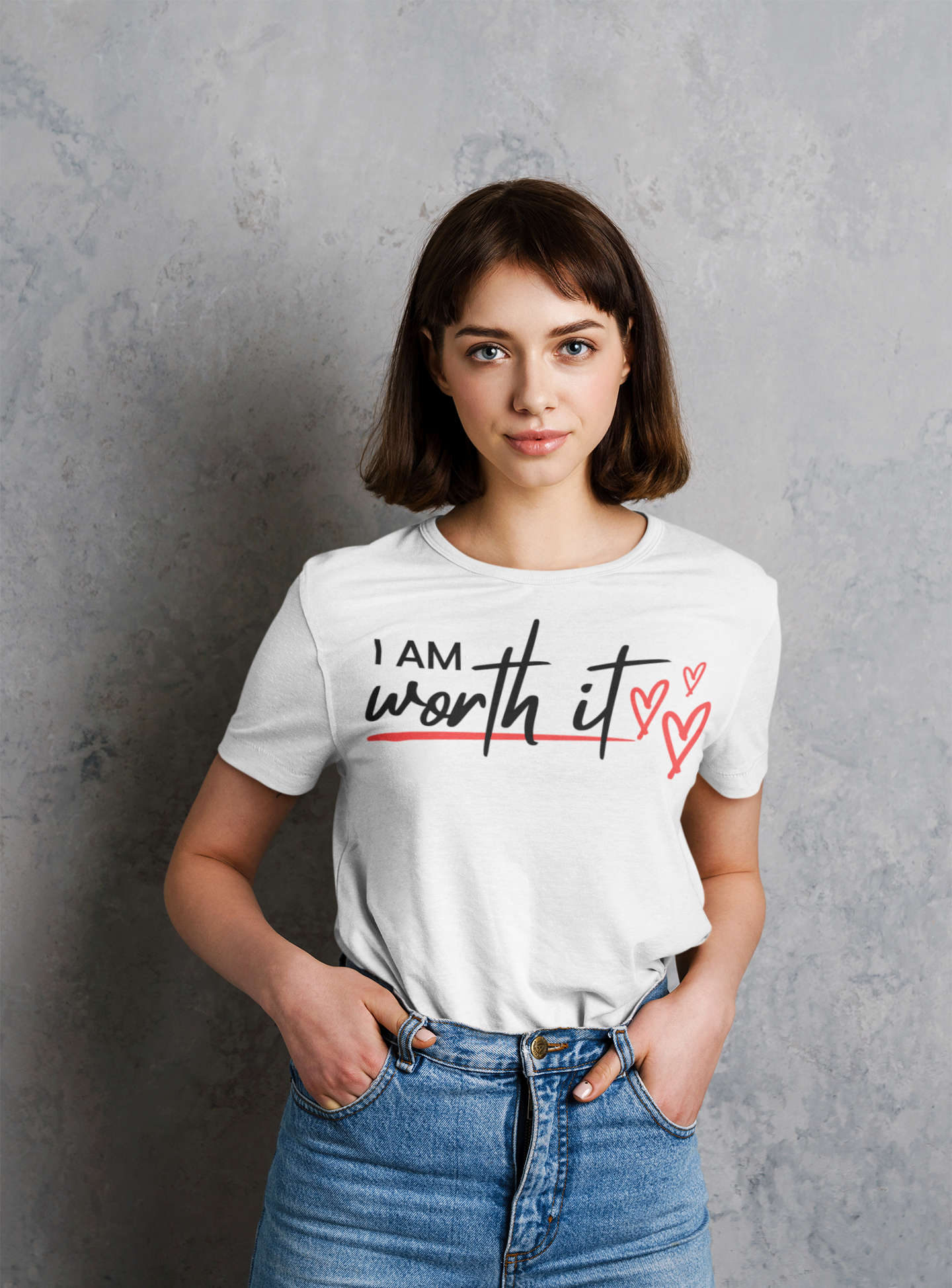 Self Worth Inspirational Unisex T-Shirt, Confidence Boosting Tee, Motivational Quote Shirt, Positive Affirmation Top, Self Love Graphic Tee